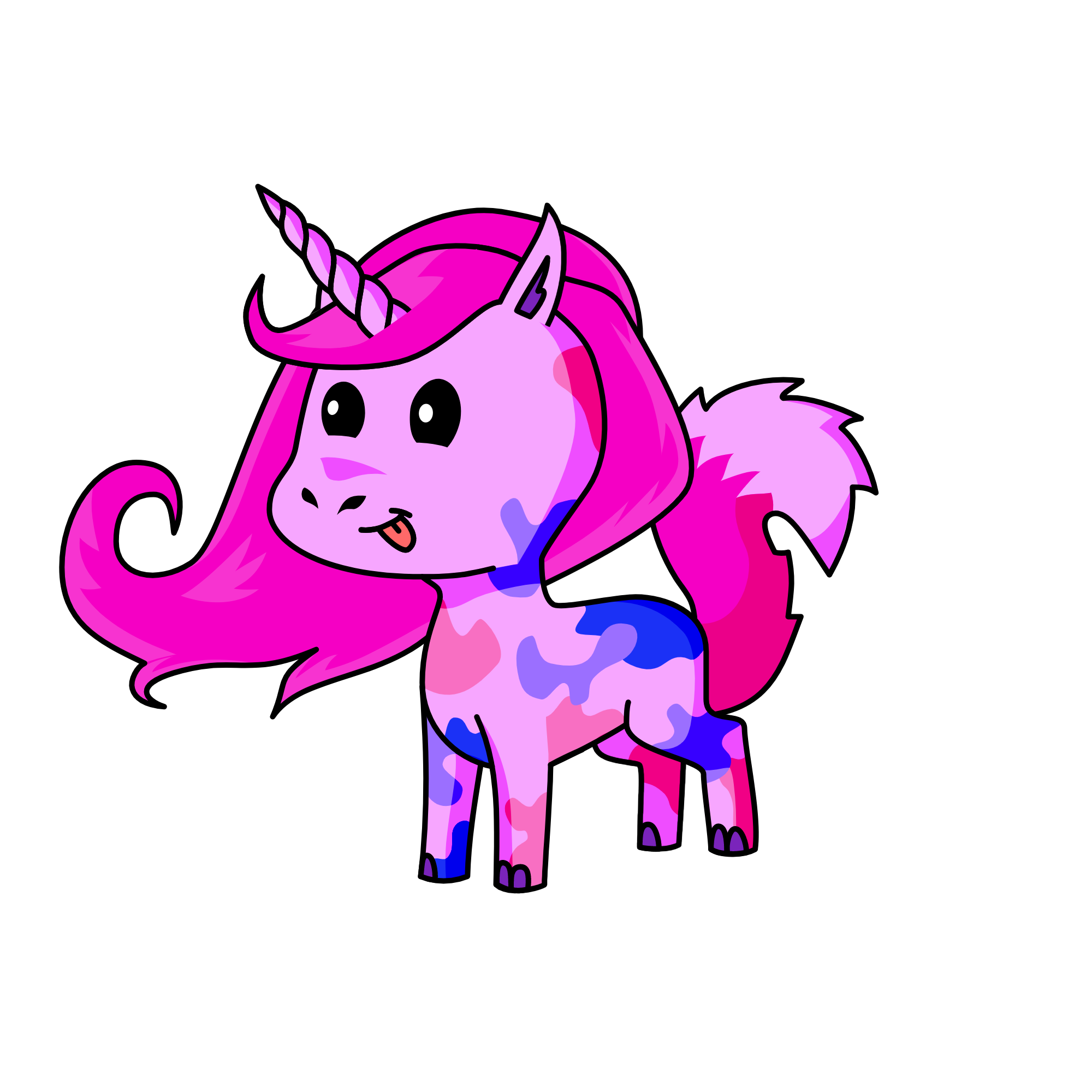 Bubble, the unicorn