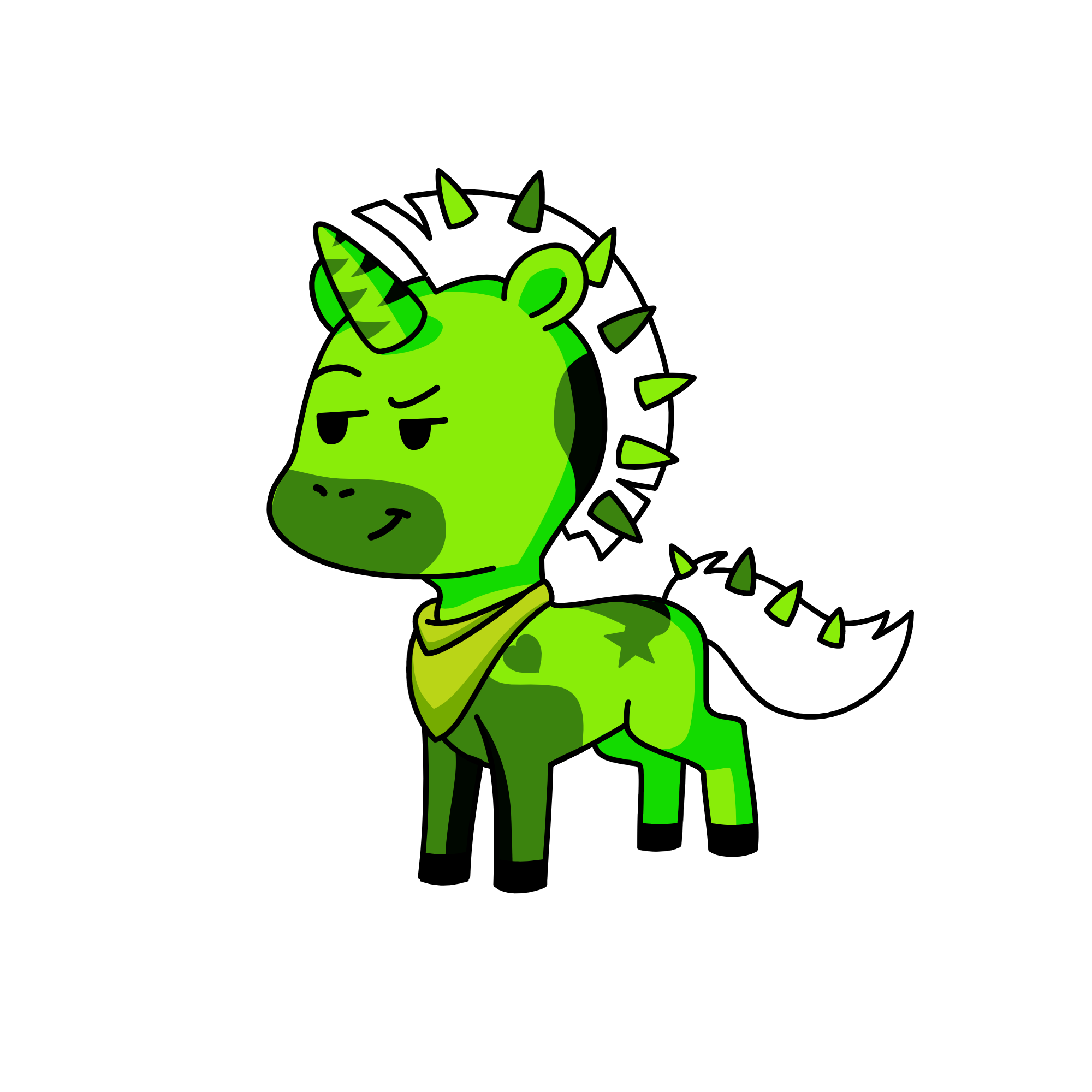 greenzilla, the unicorn