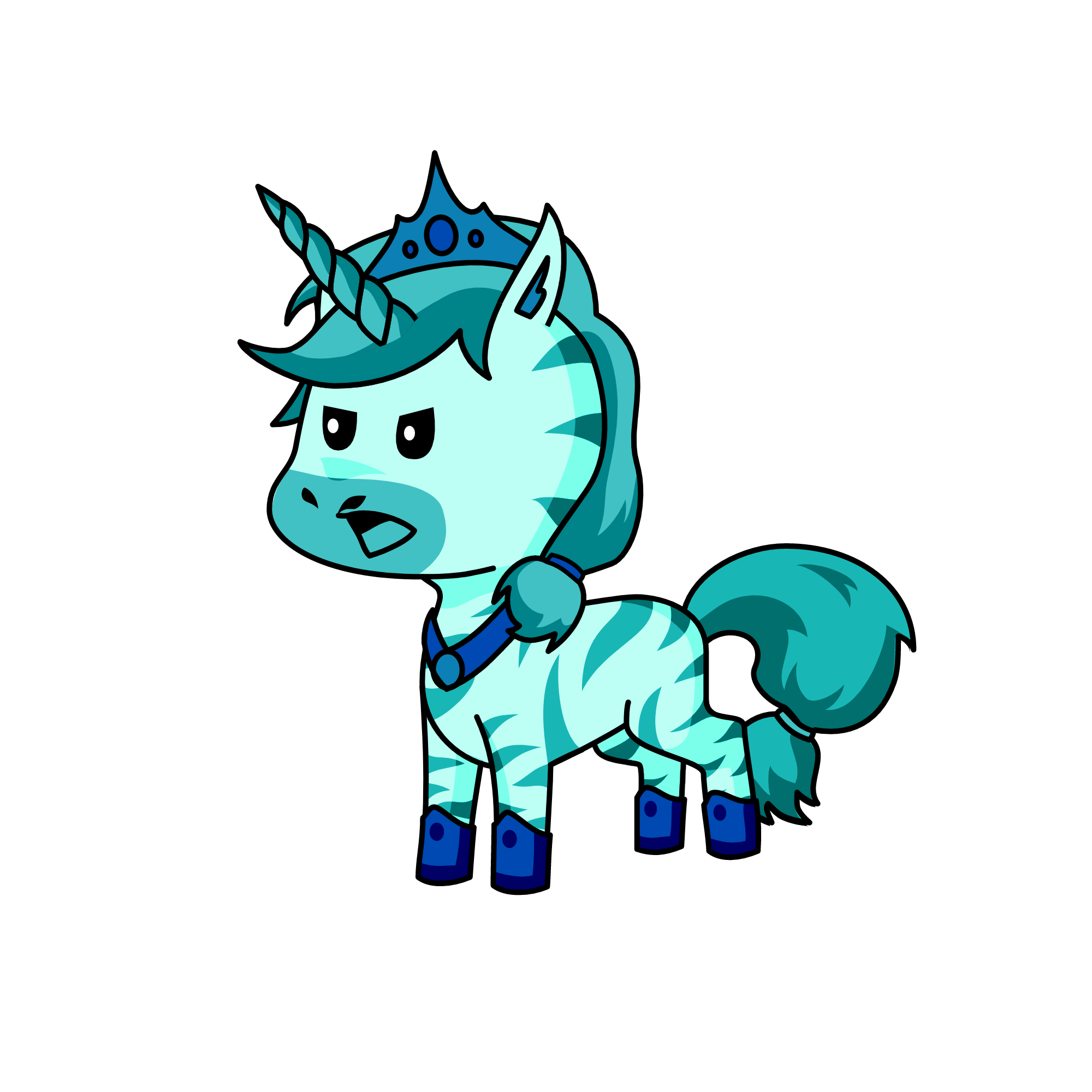 BLUECAR, the unicorn