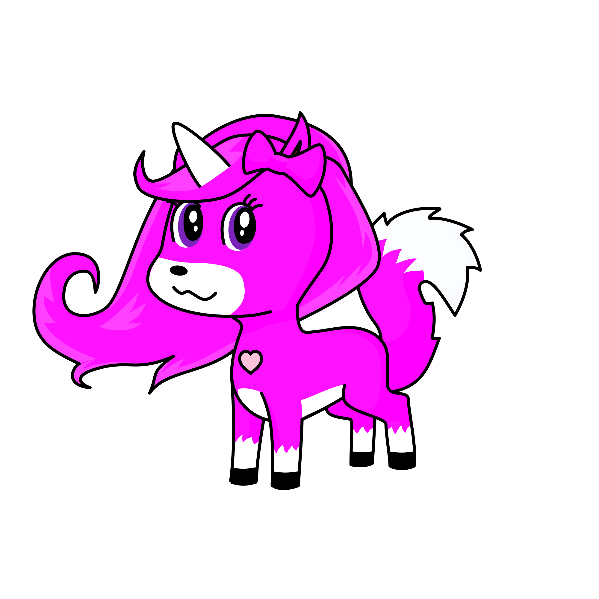 Holani Candy cat, the unicorn