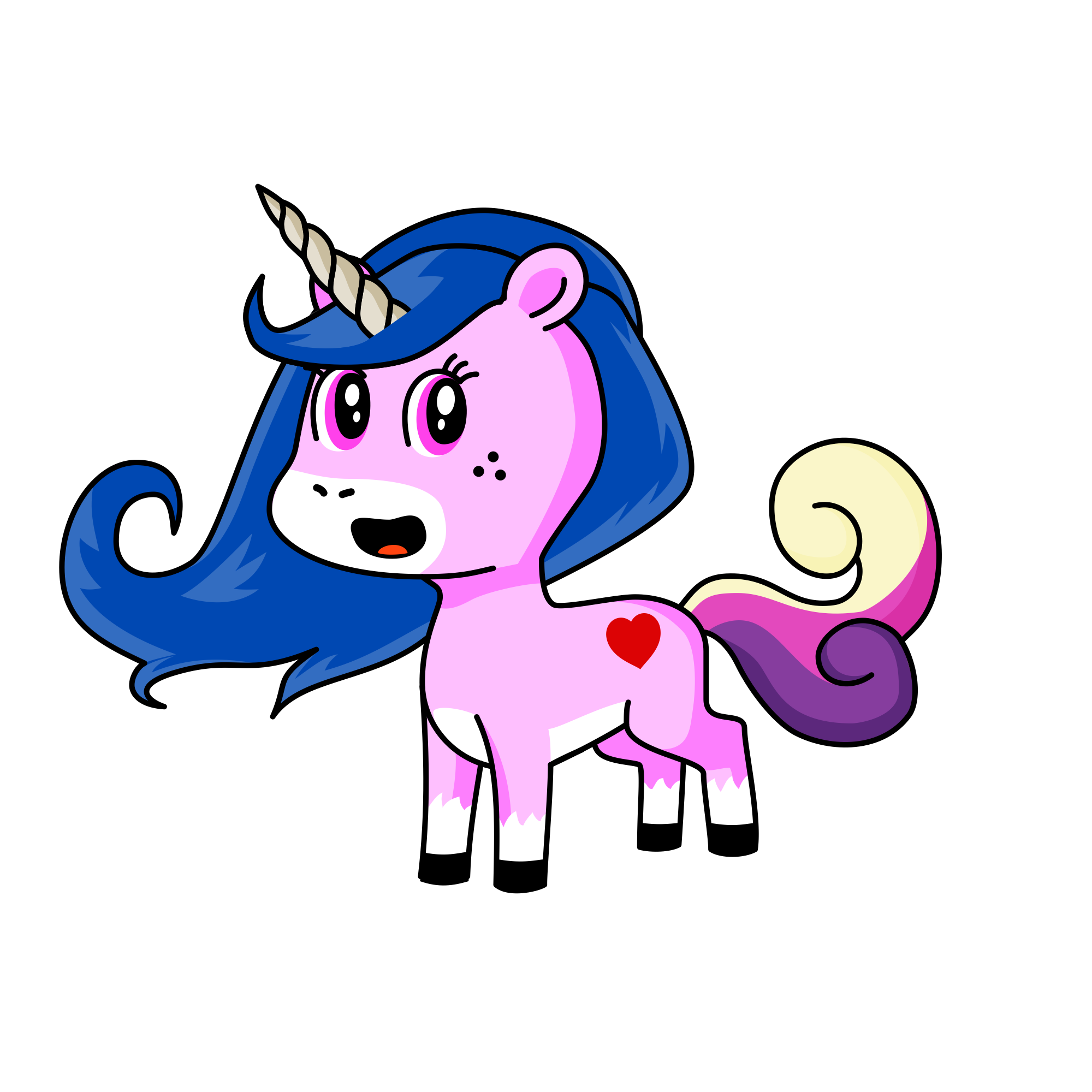 Lila, the unicorn