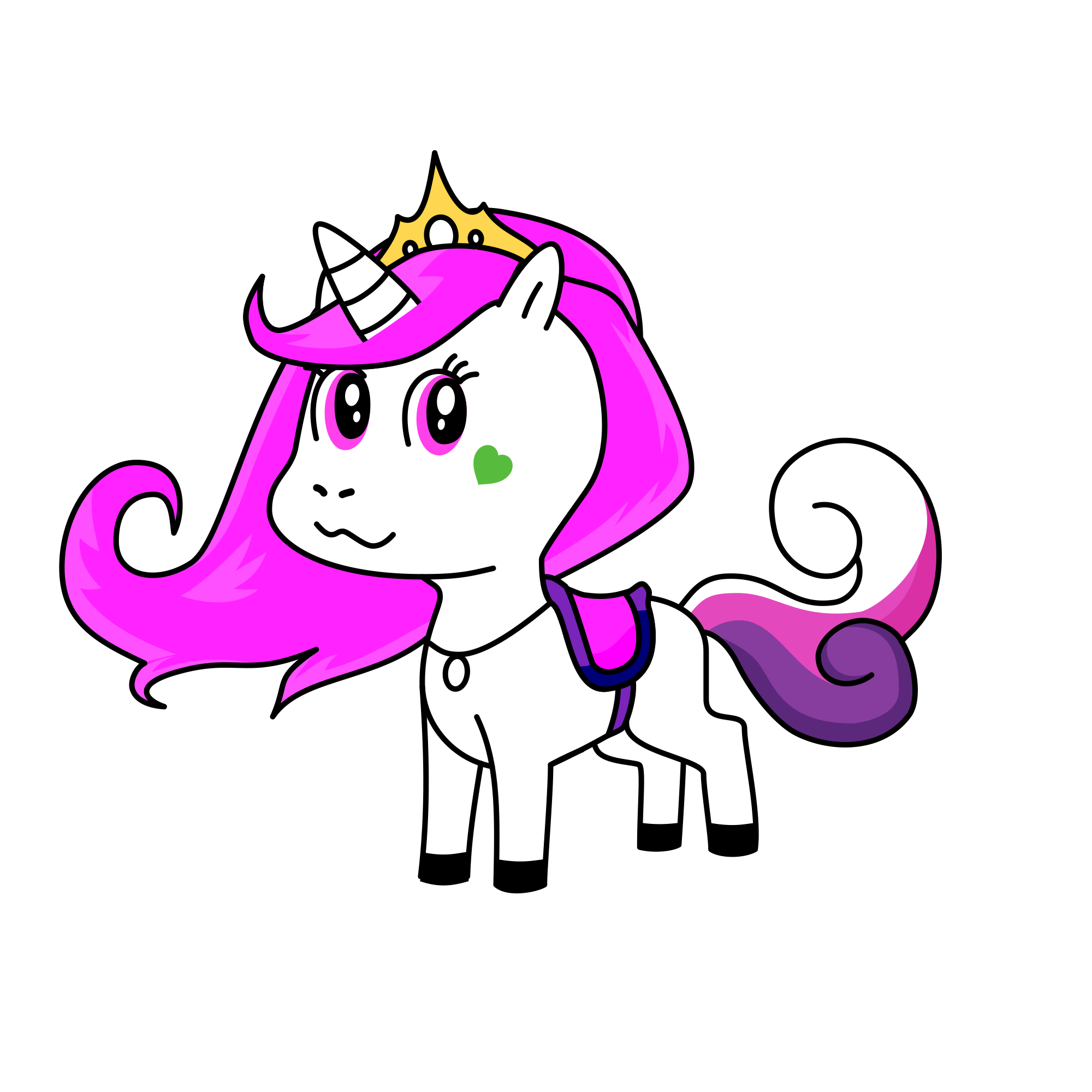 Mimi, the unicorn