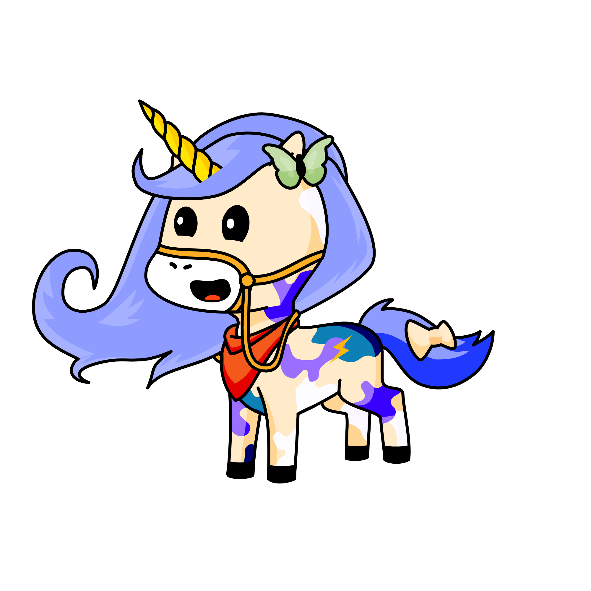 Riley, the unicorn