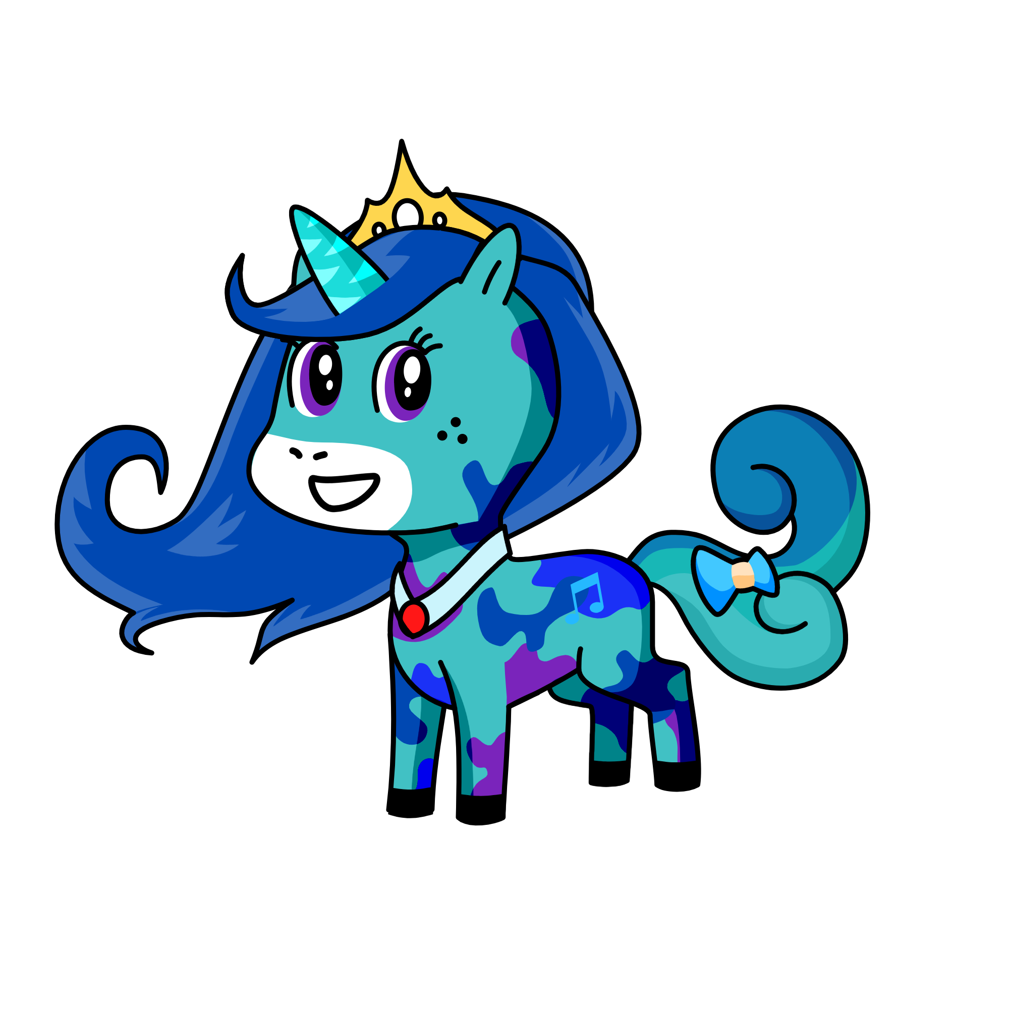 Night Prinsess, the unicorn