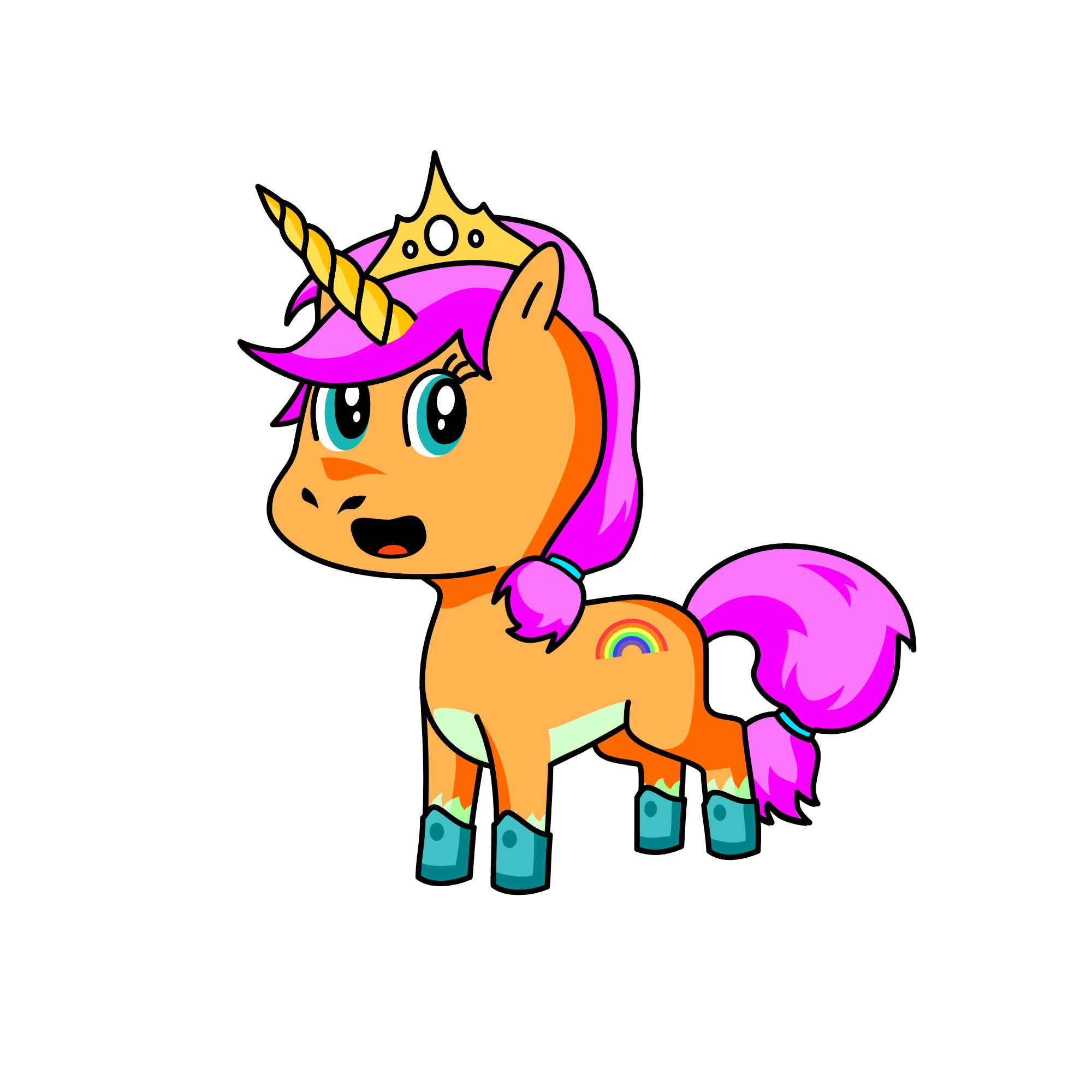 Sunny From My Little Pony: The Next Generation, the unicorn