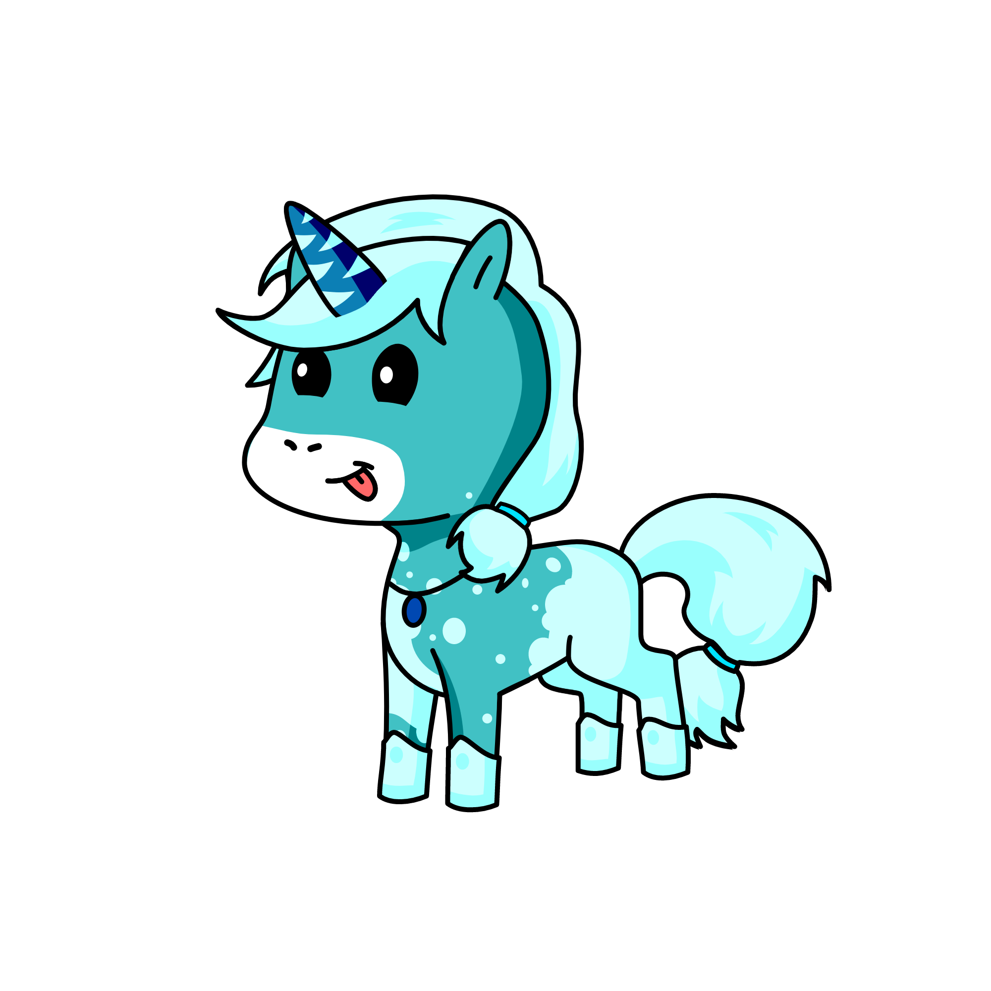 Waterina, the unicorn