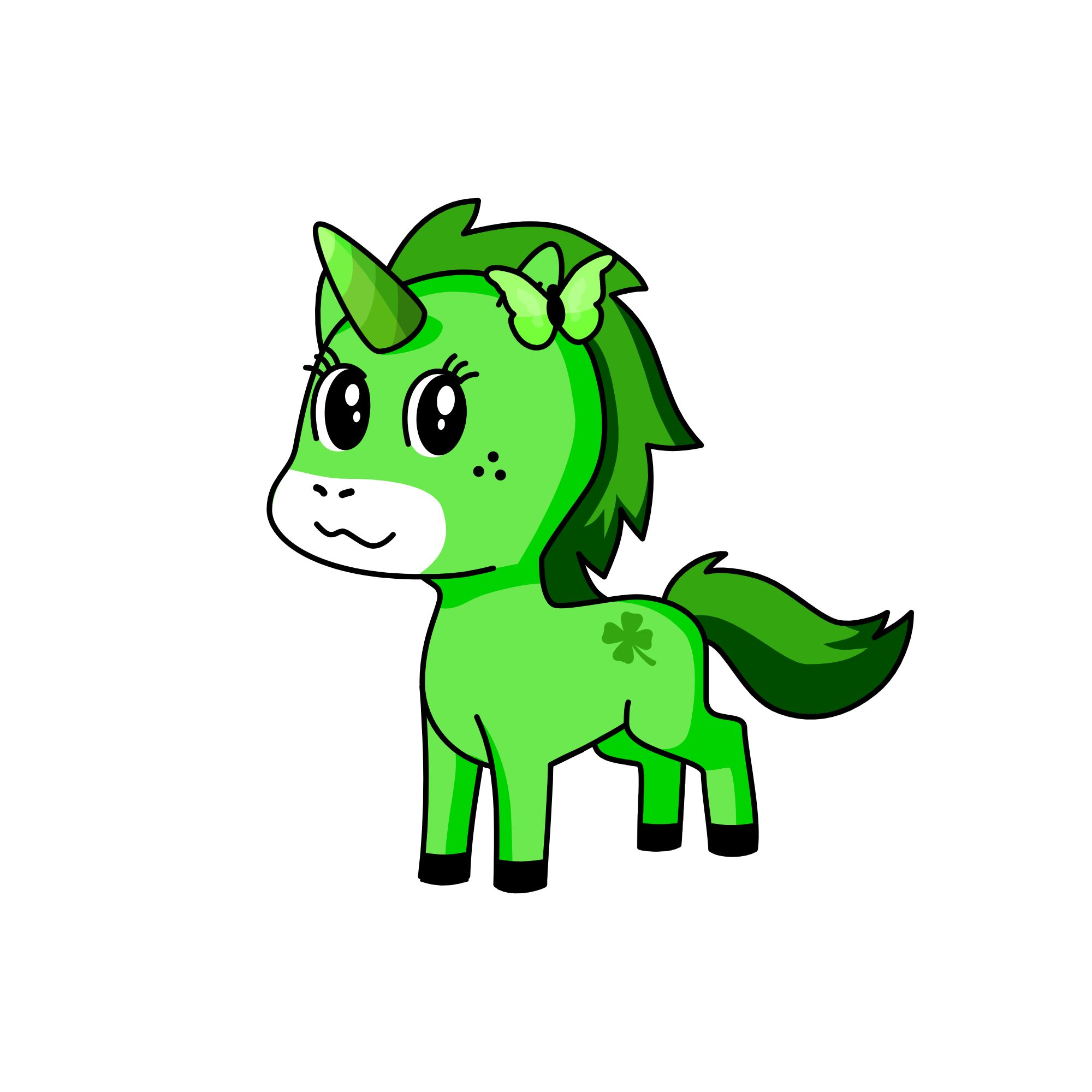 lucky, the unicorn