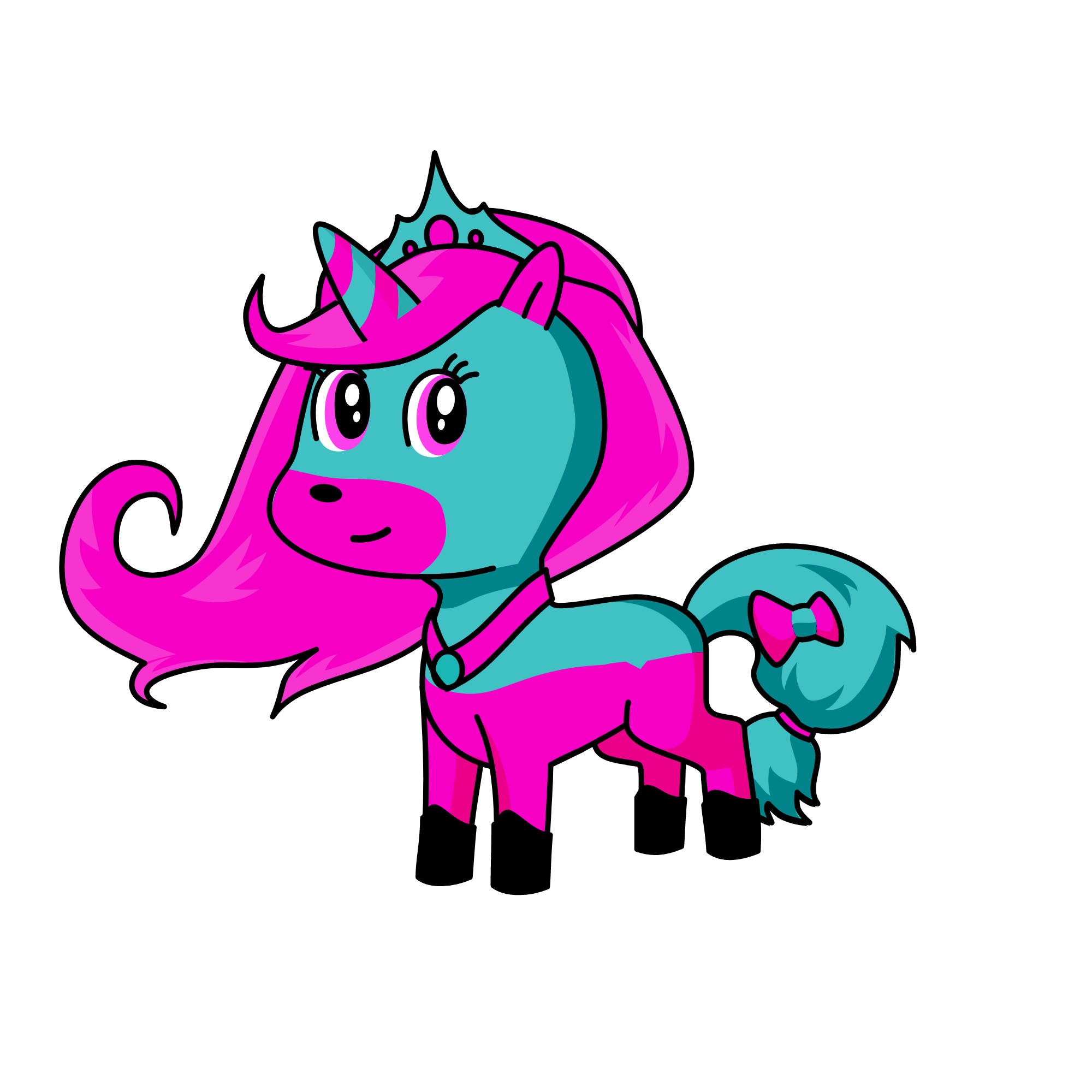 Cotton Candy, the unicorn