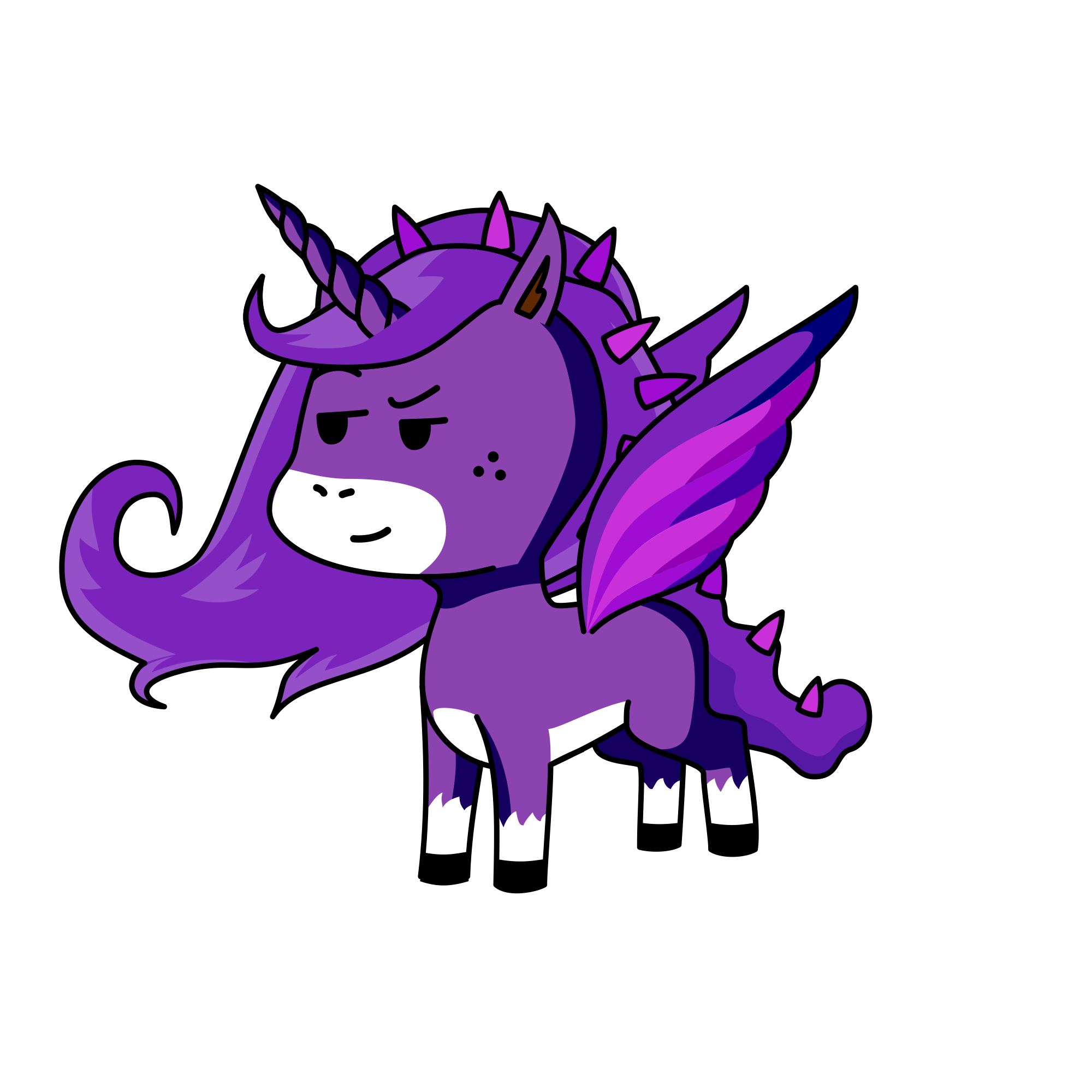 Nightmare, the unicorn