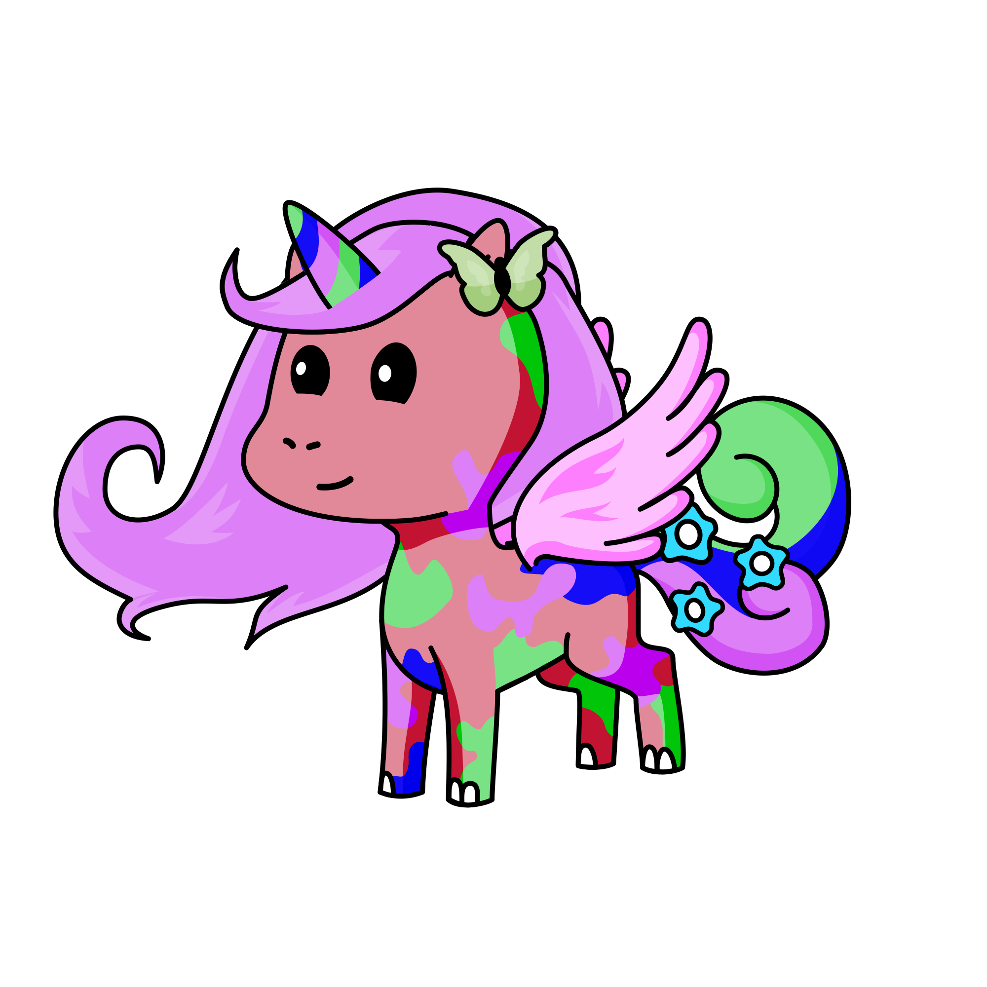 Flutter , the unicorn