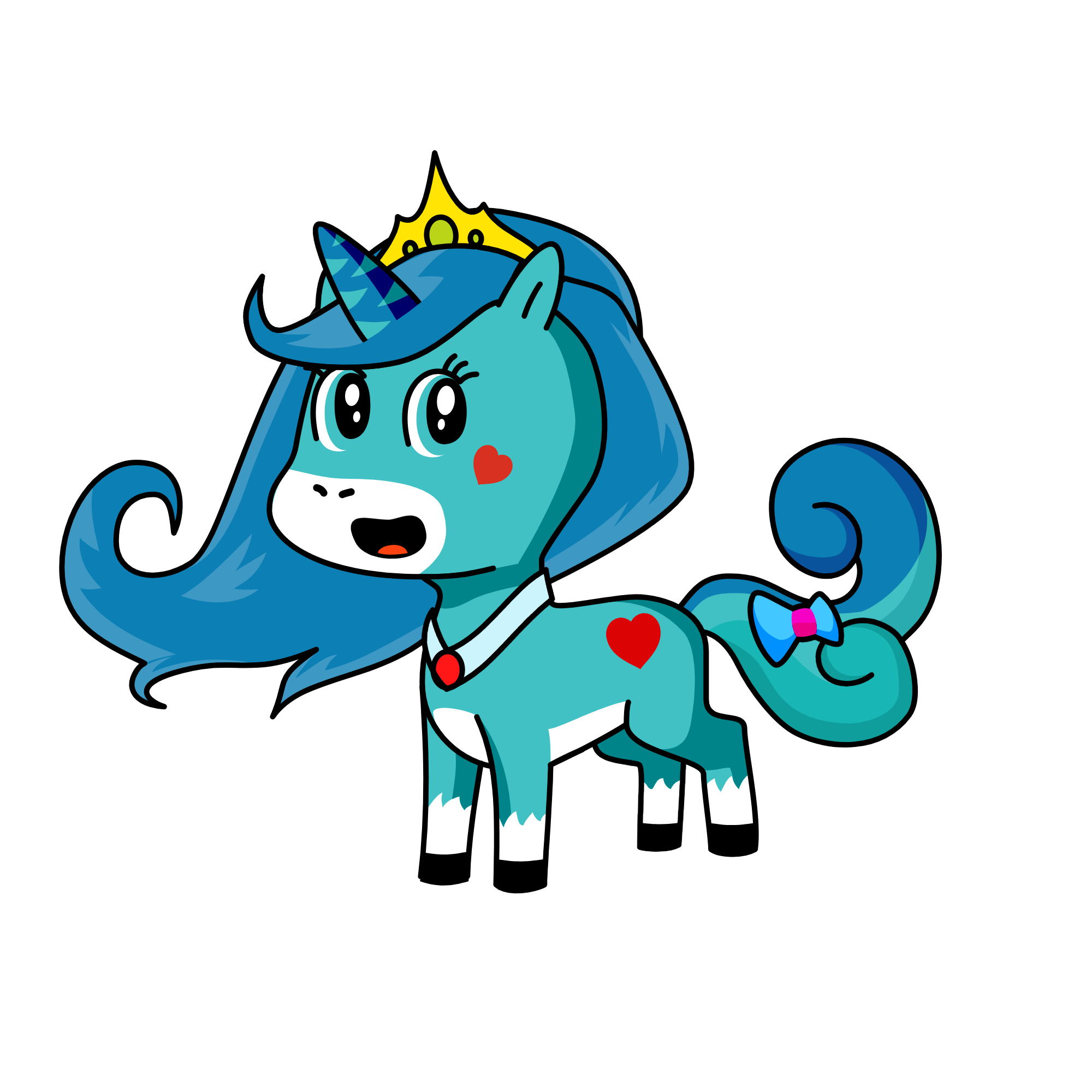Midnight, the unicorn