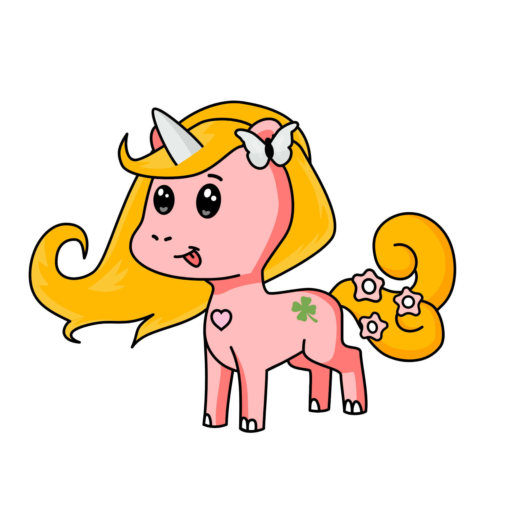 Home, the unicorn