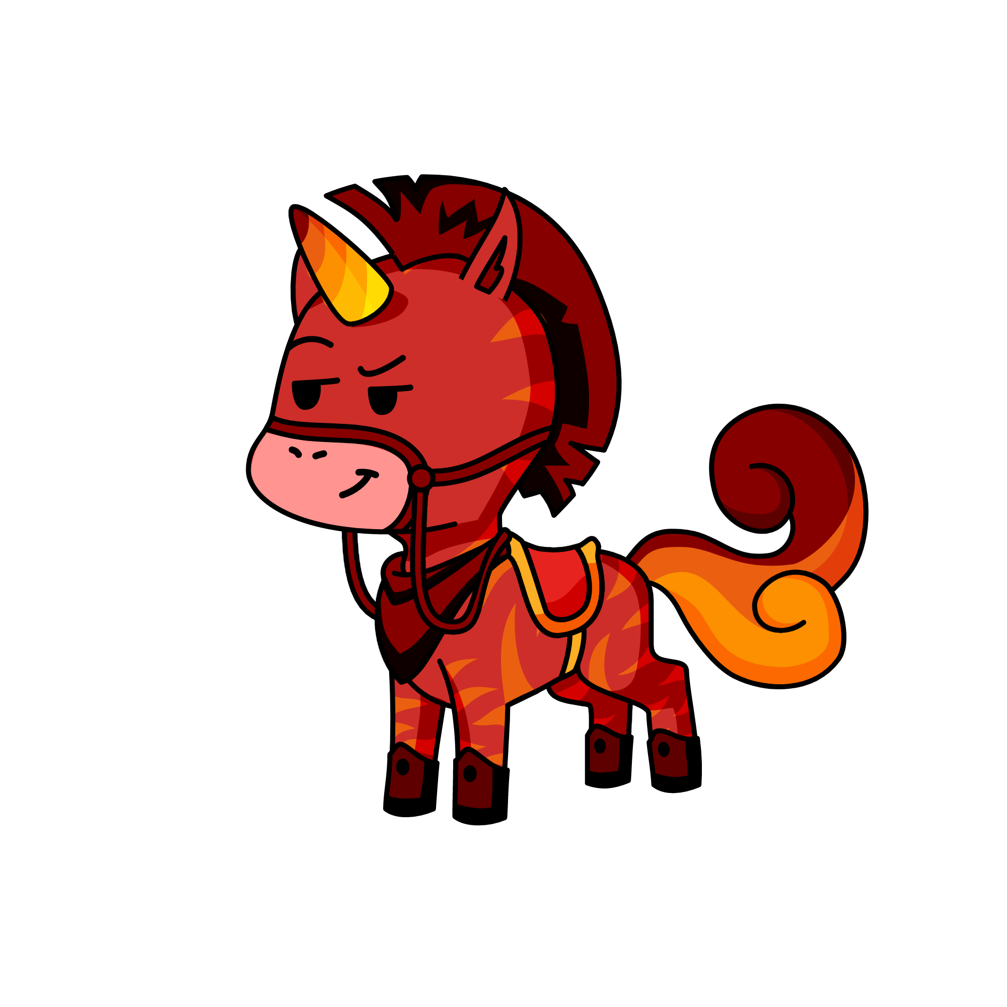Sandy Boots, the unicorn