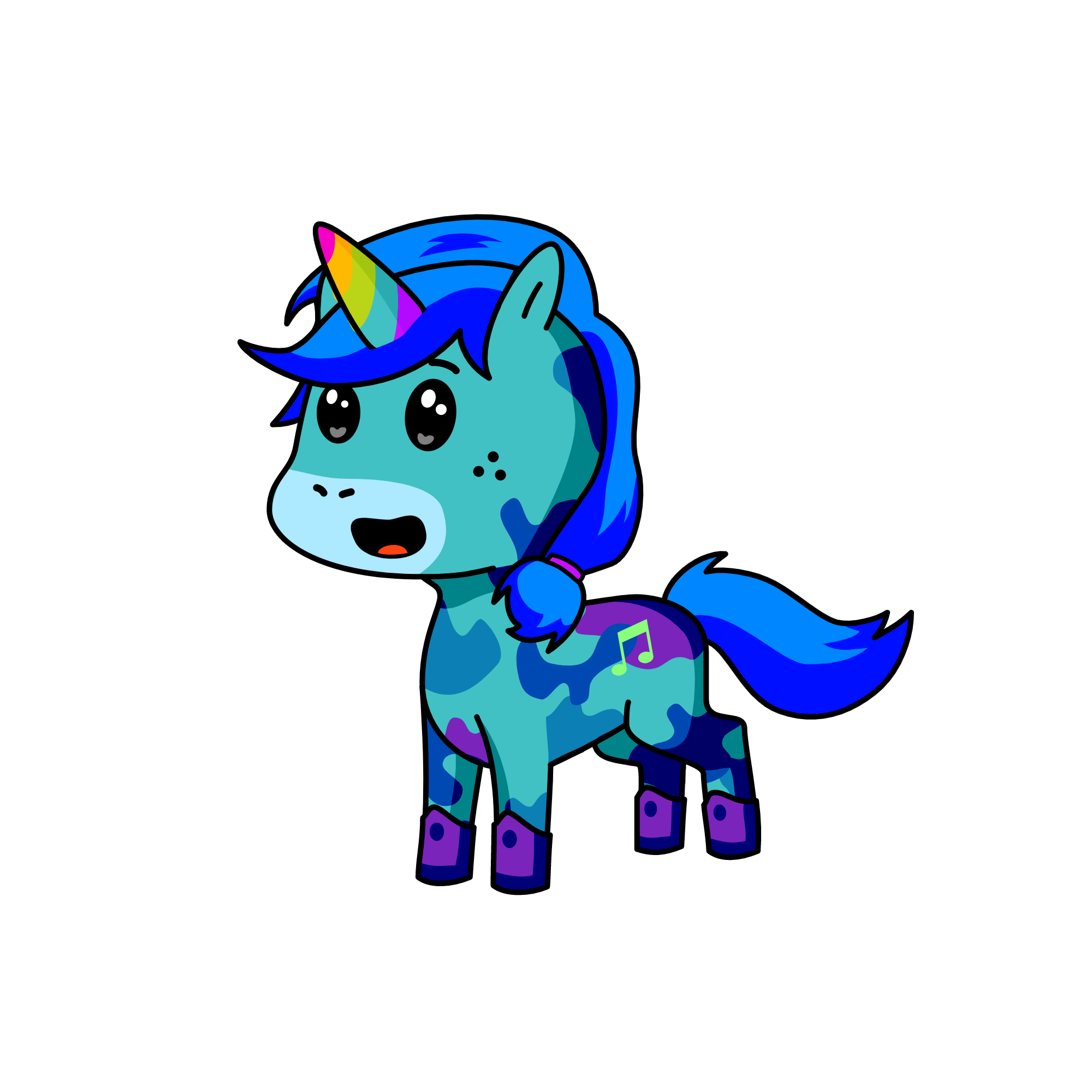 Lunicorn , the unicorn