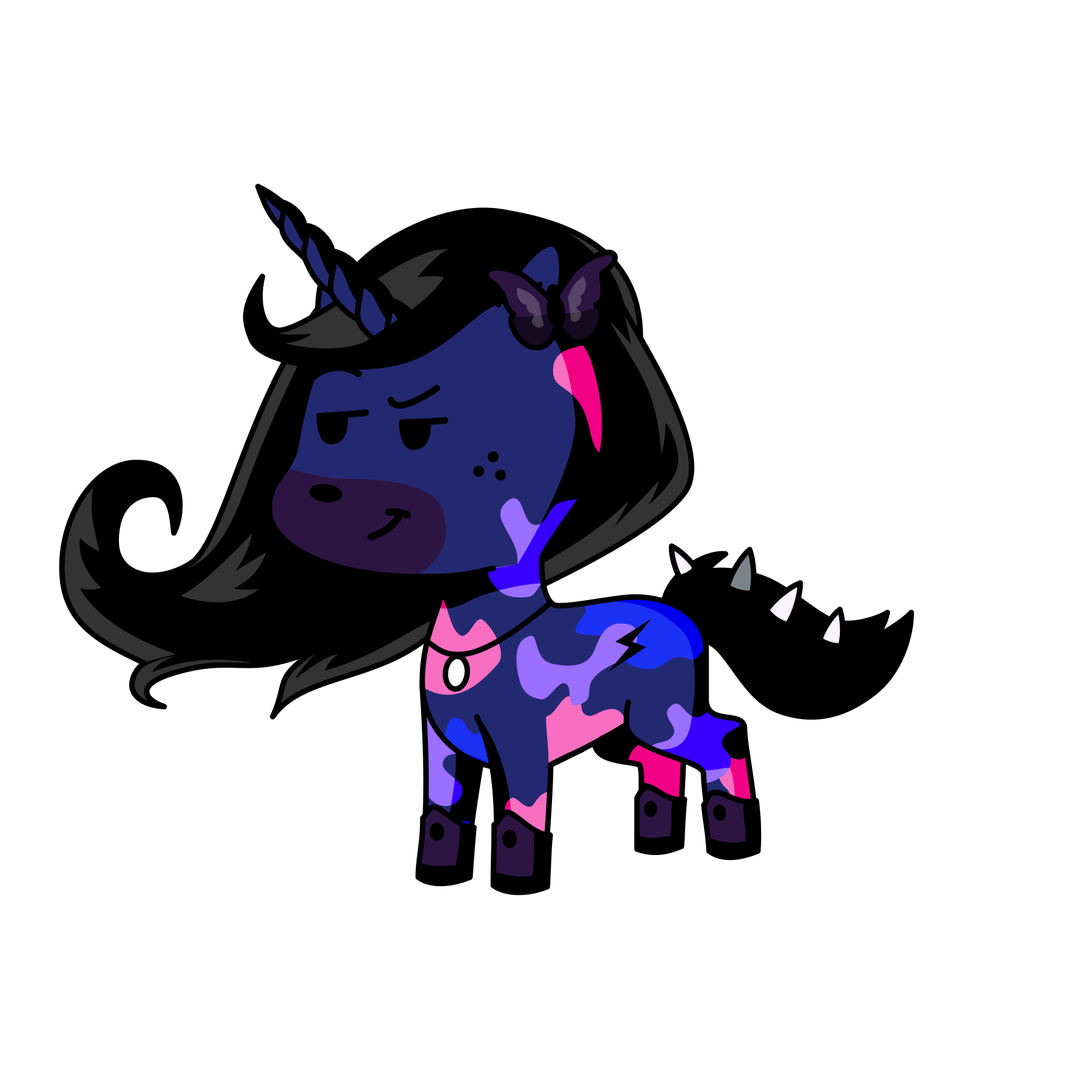 Midnight🌙🥀, the unicorn