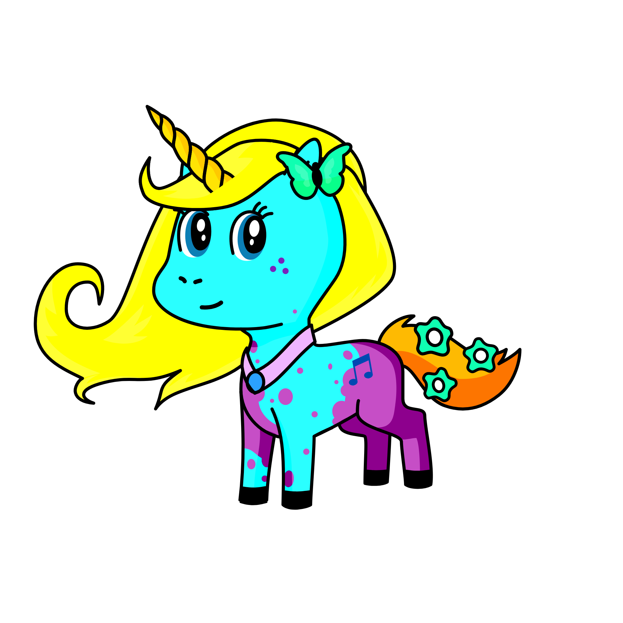 Elmas, the unicorn