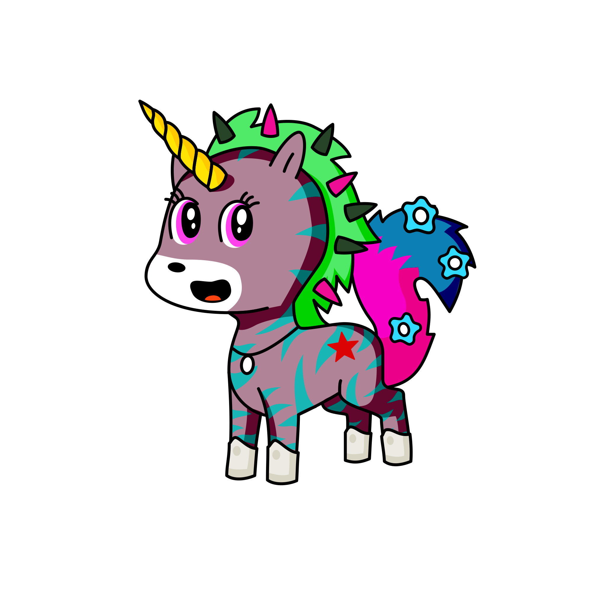 Jenny, the unicorn