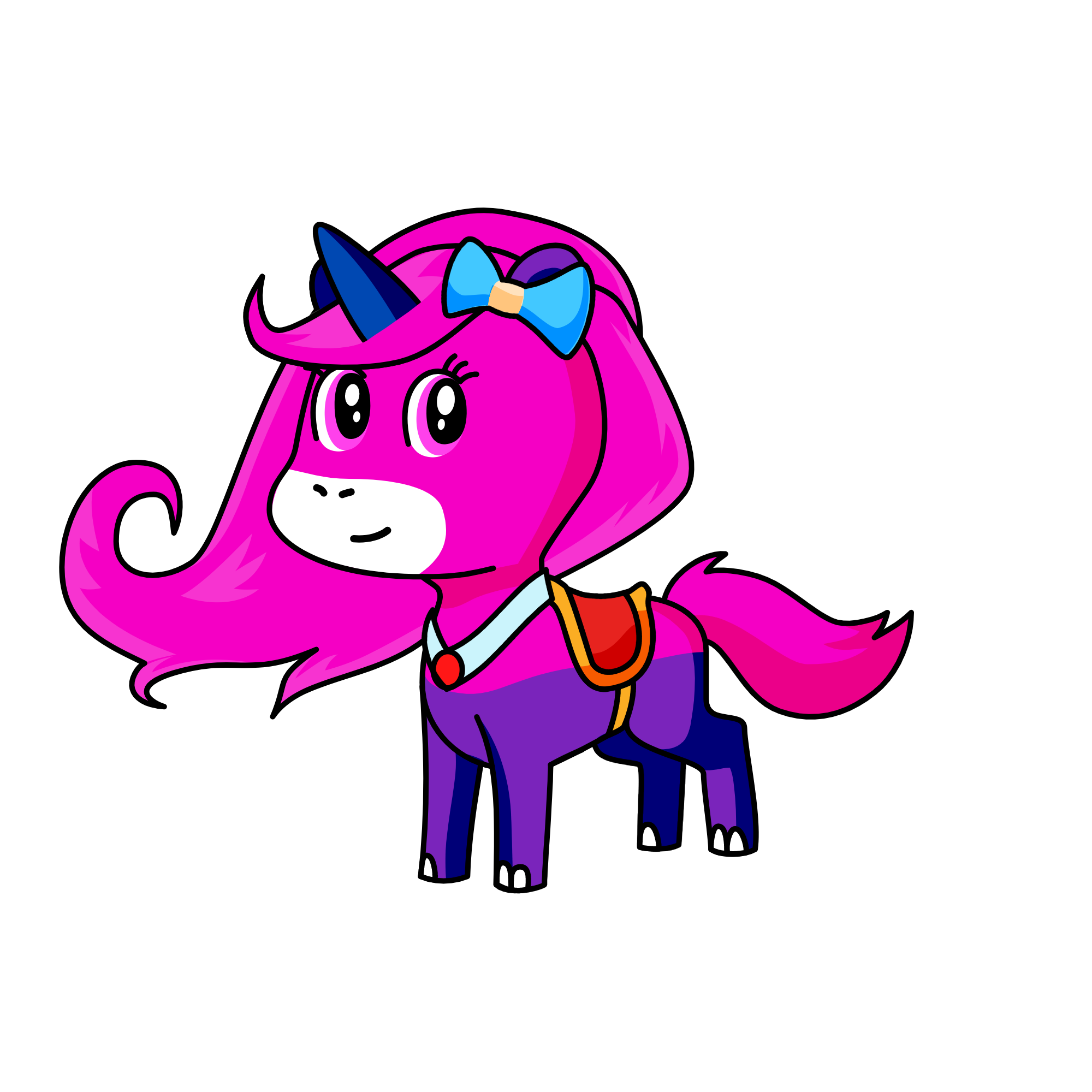 cg, the unicorn