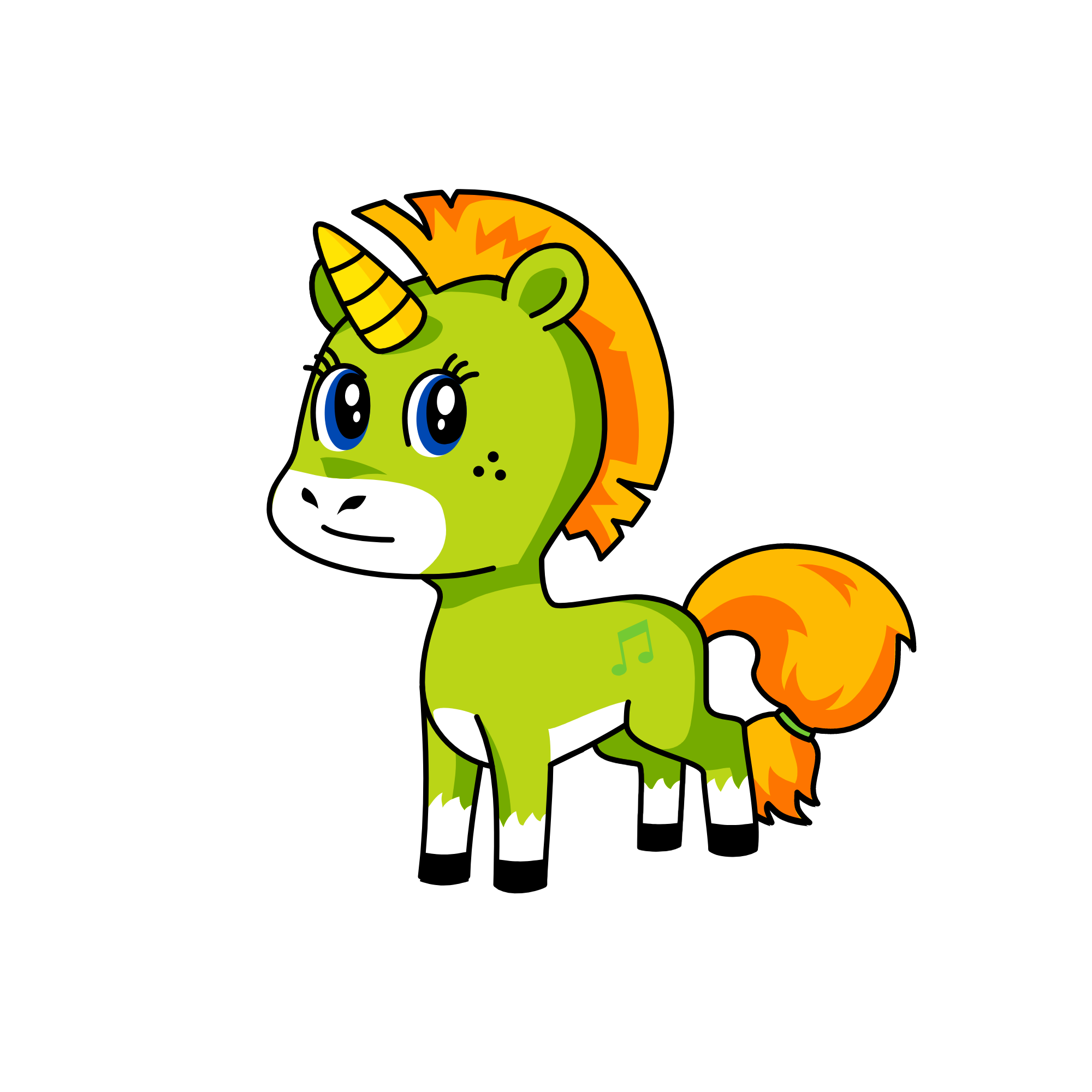 Random but Perfect, the unicorn