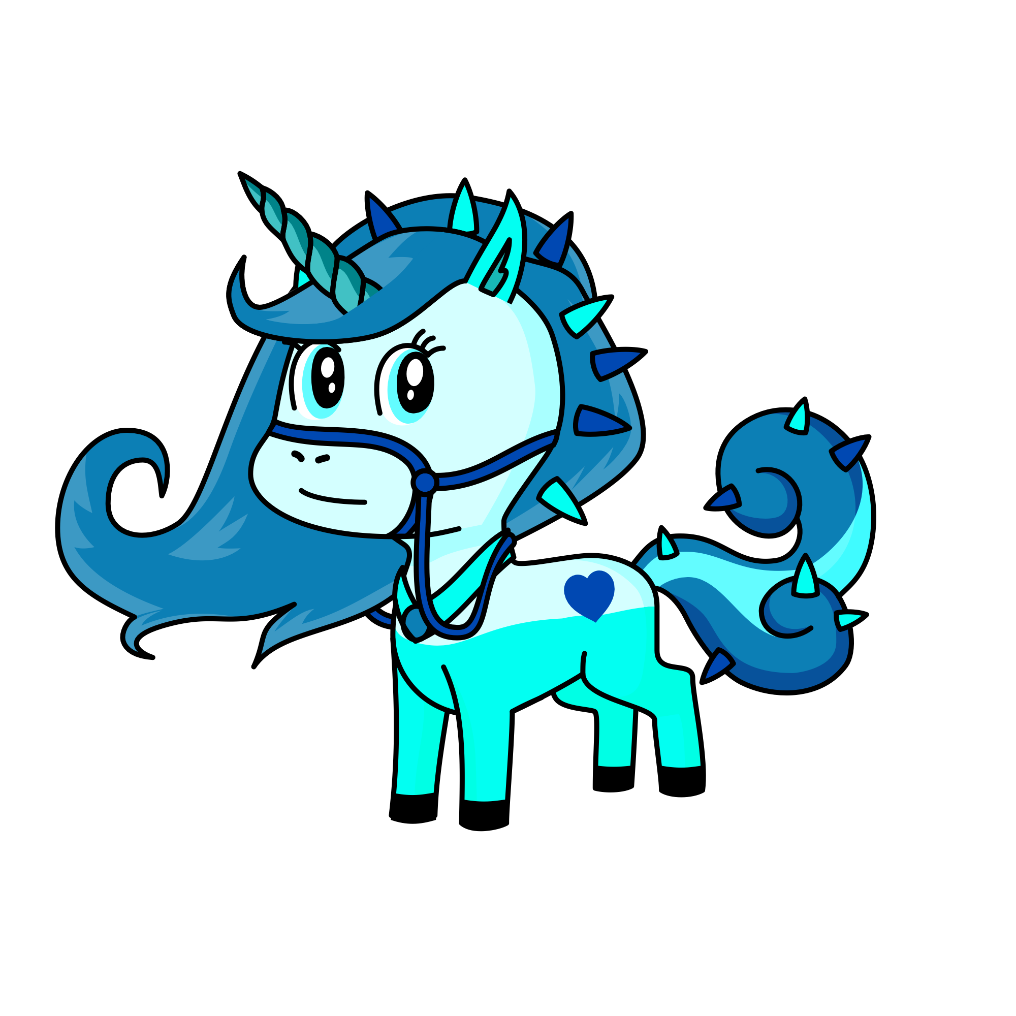 Snowa, the unicorn