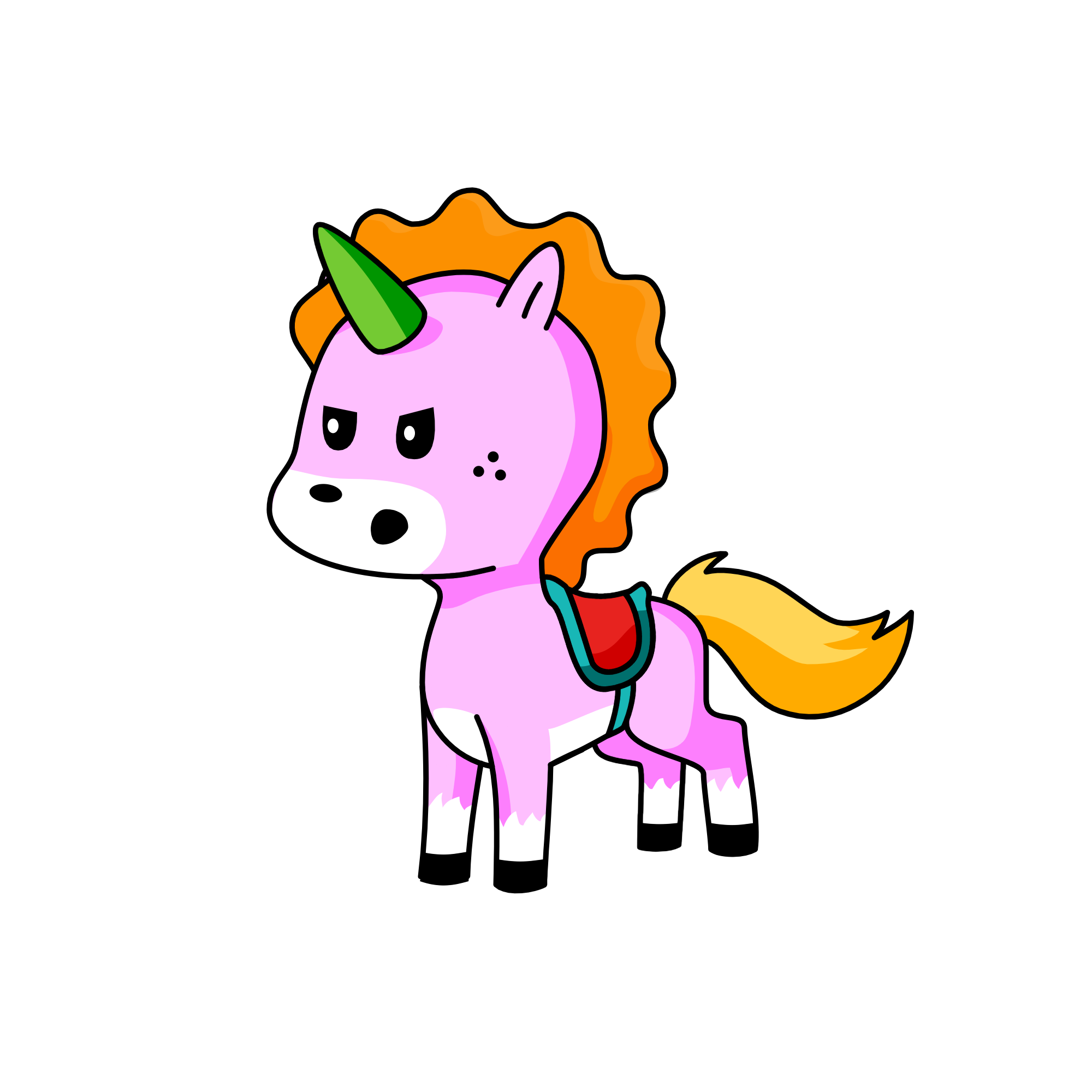  Mrs.Gayfield , the unicorn