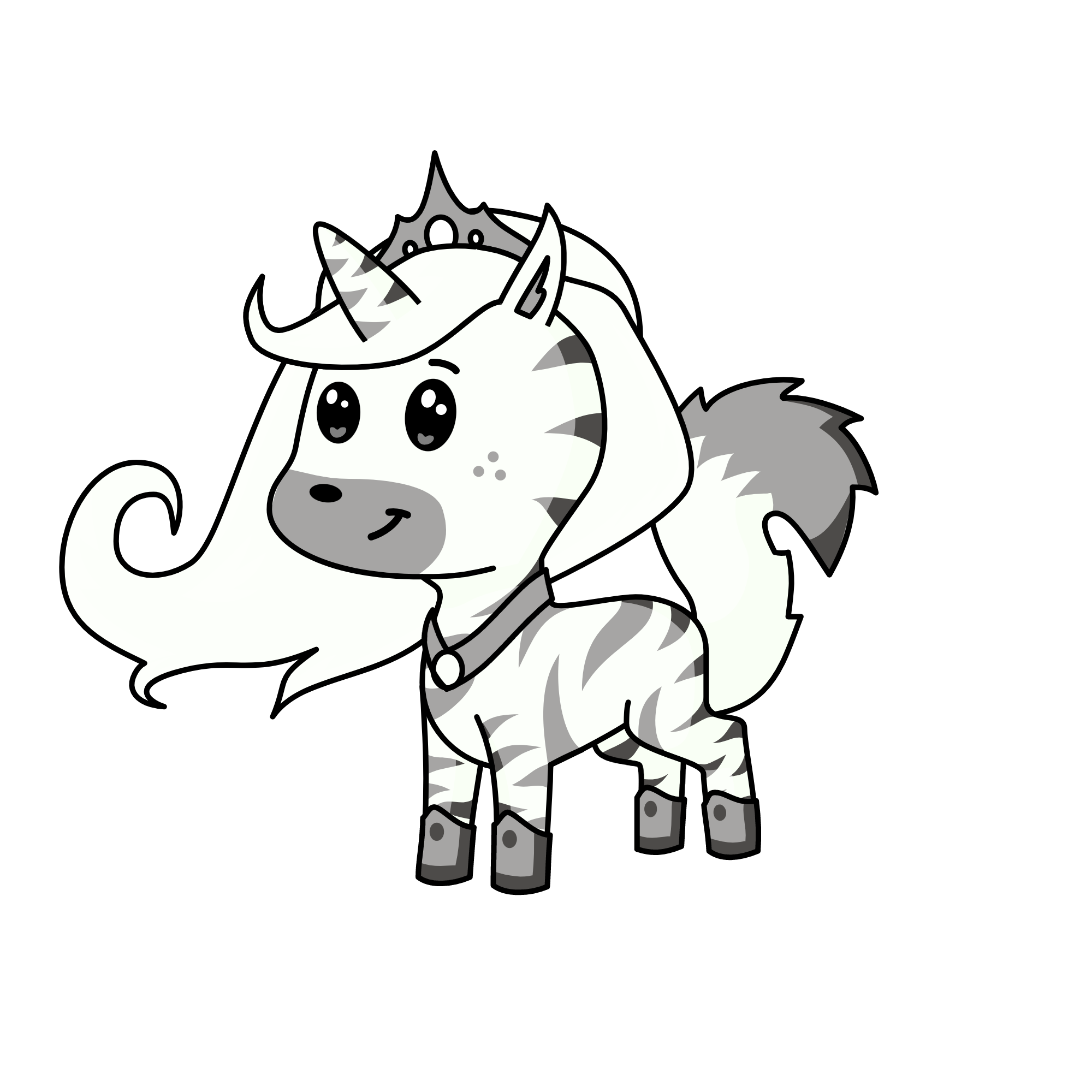 Dall Mom, the unicorn