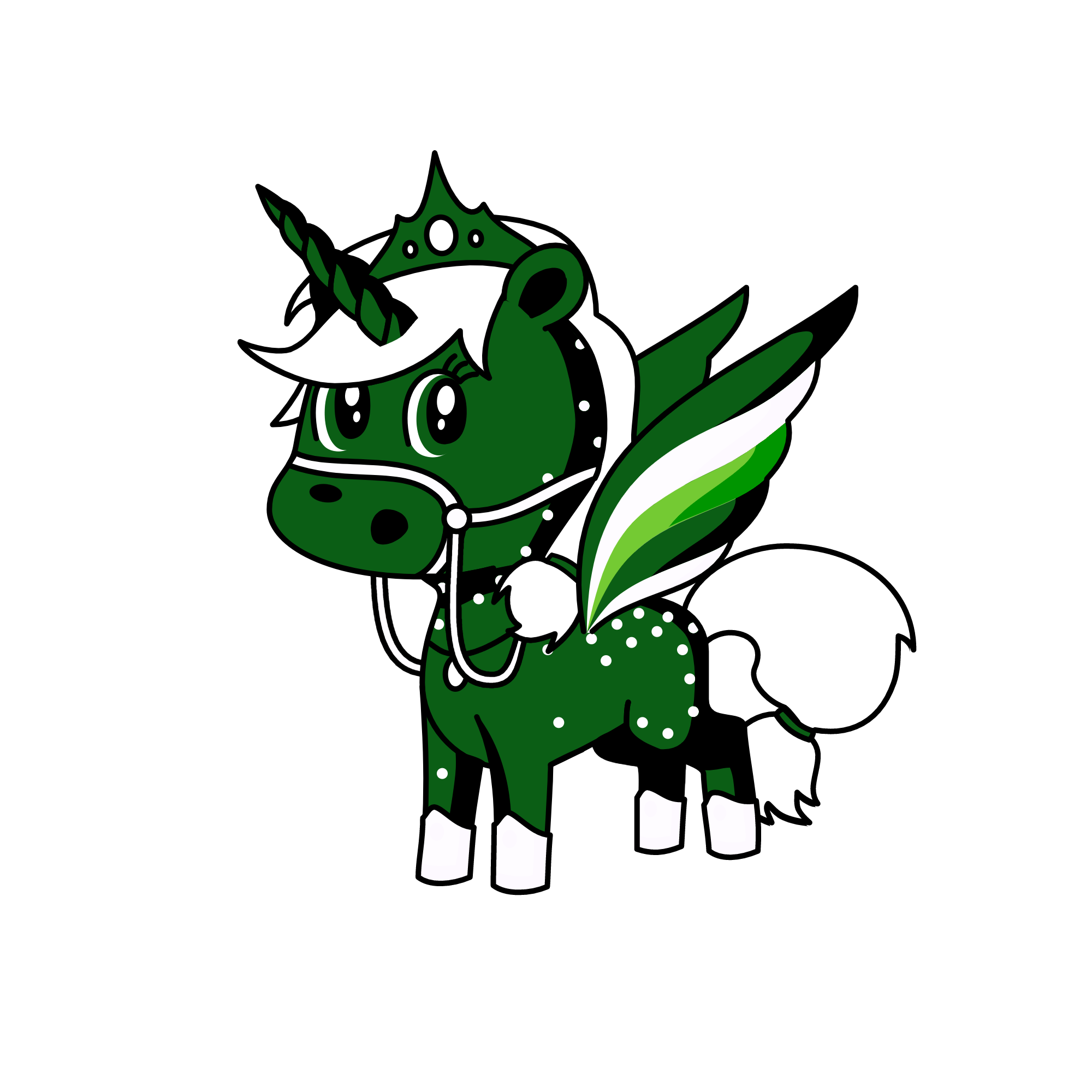 Evergreen, the unicorn