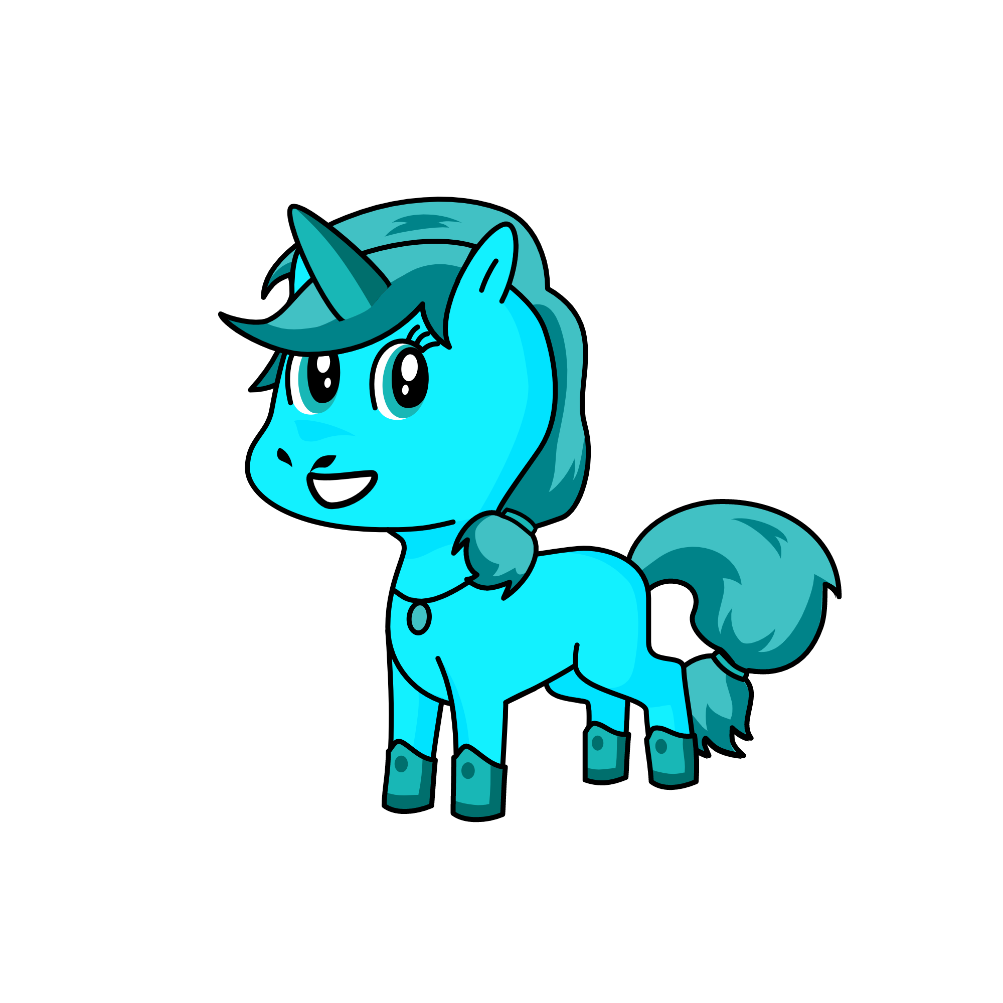 hiu, the unicorn