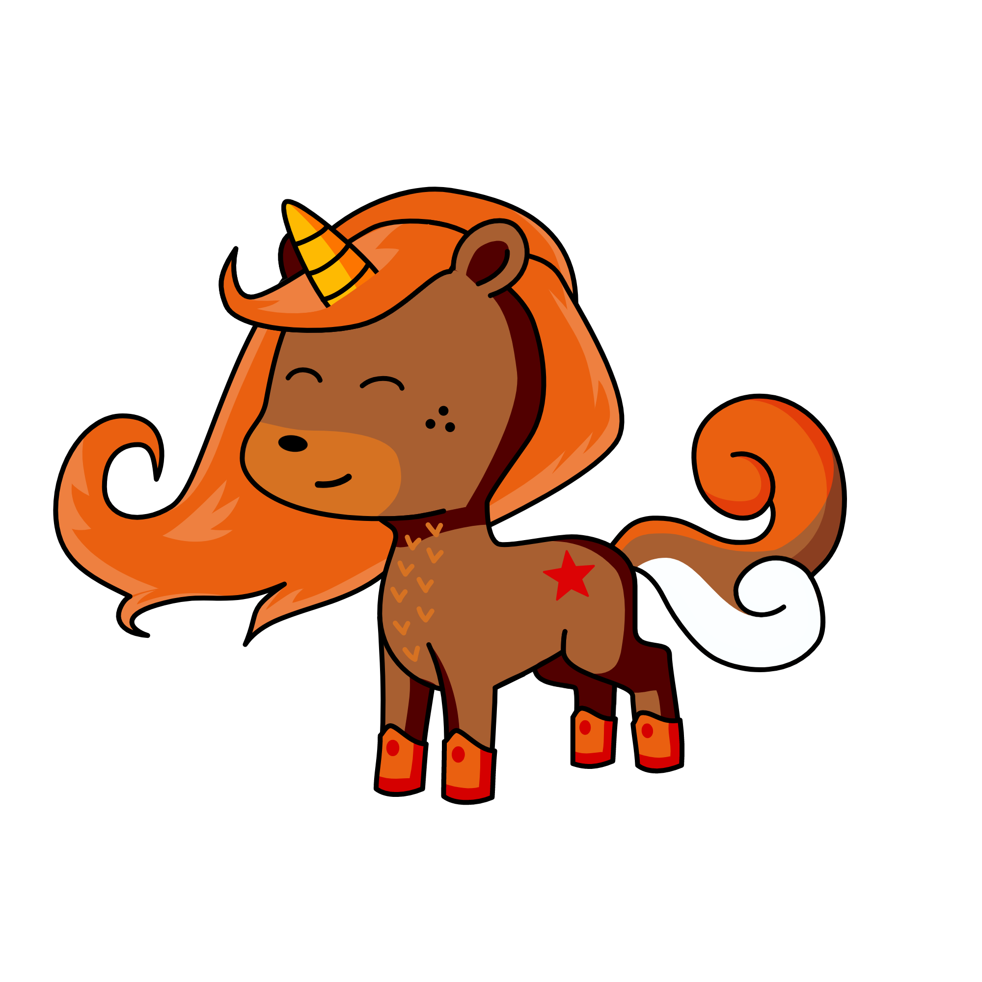 Bear Paw, the unicorn