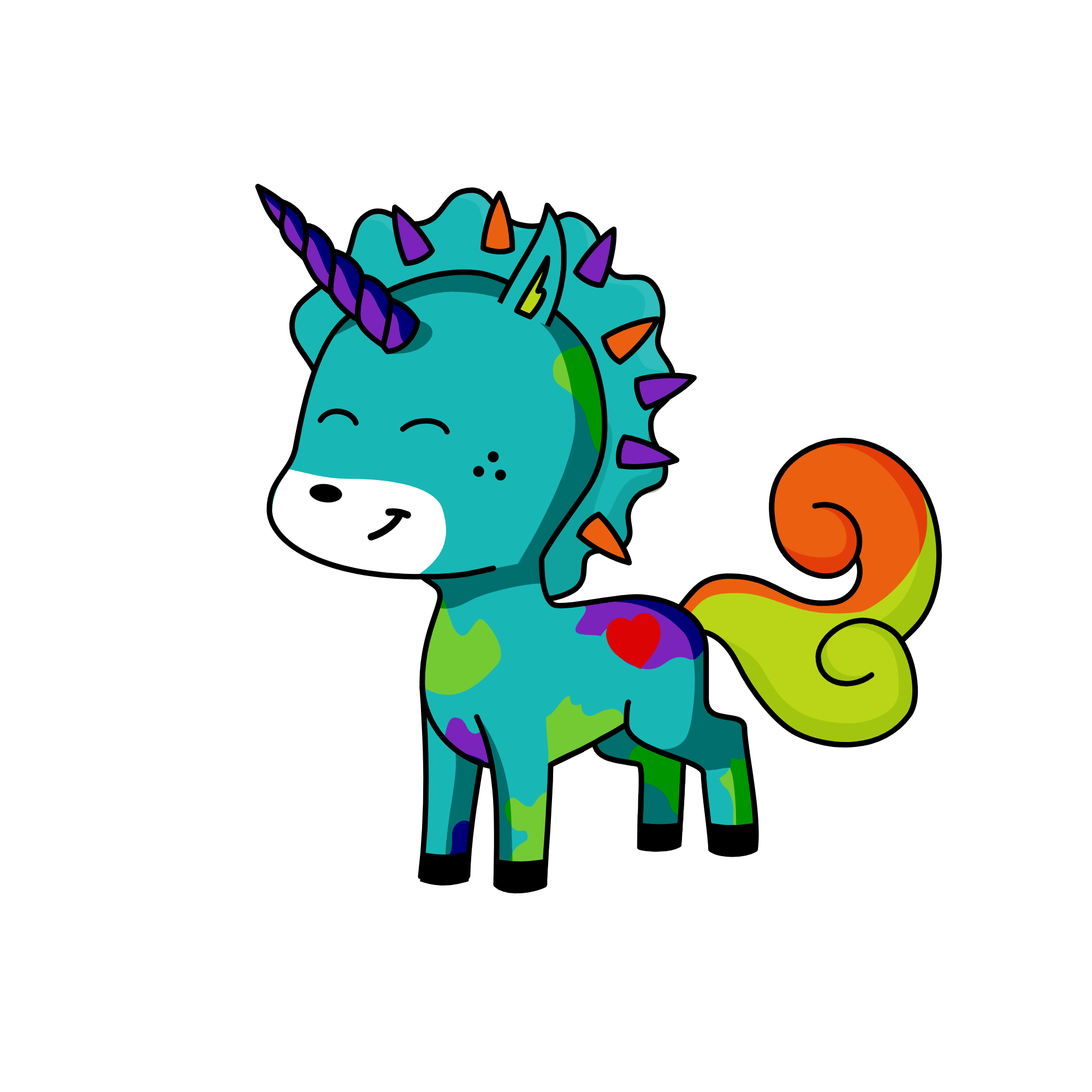 !"£, the unicorn