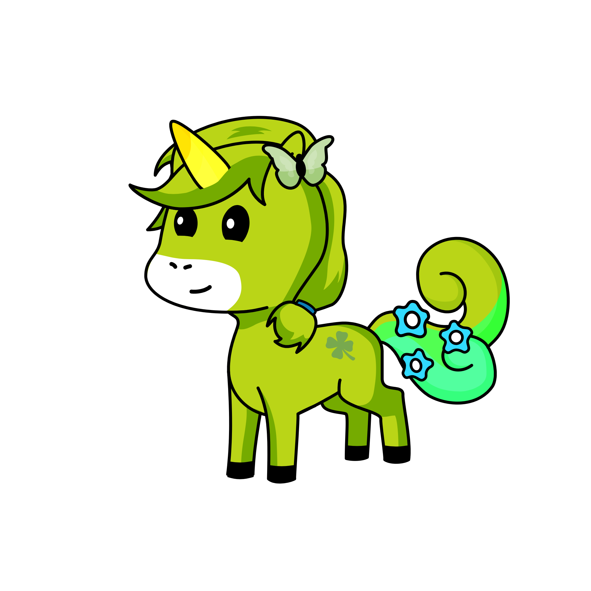 Larnee, the unicorn