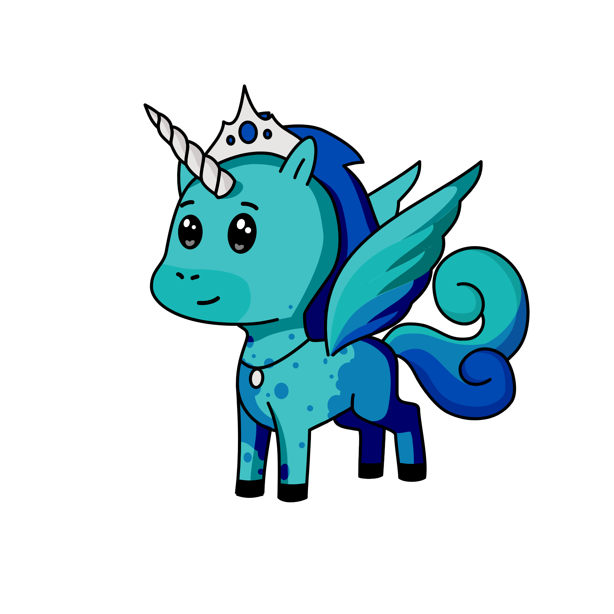 Icey, the unicorn