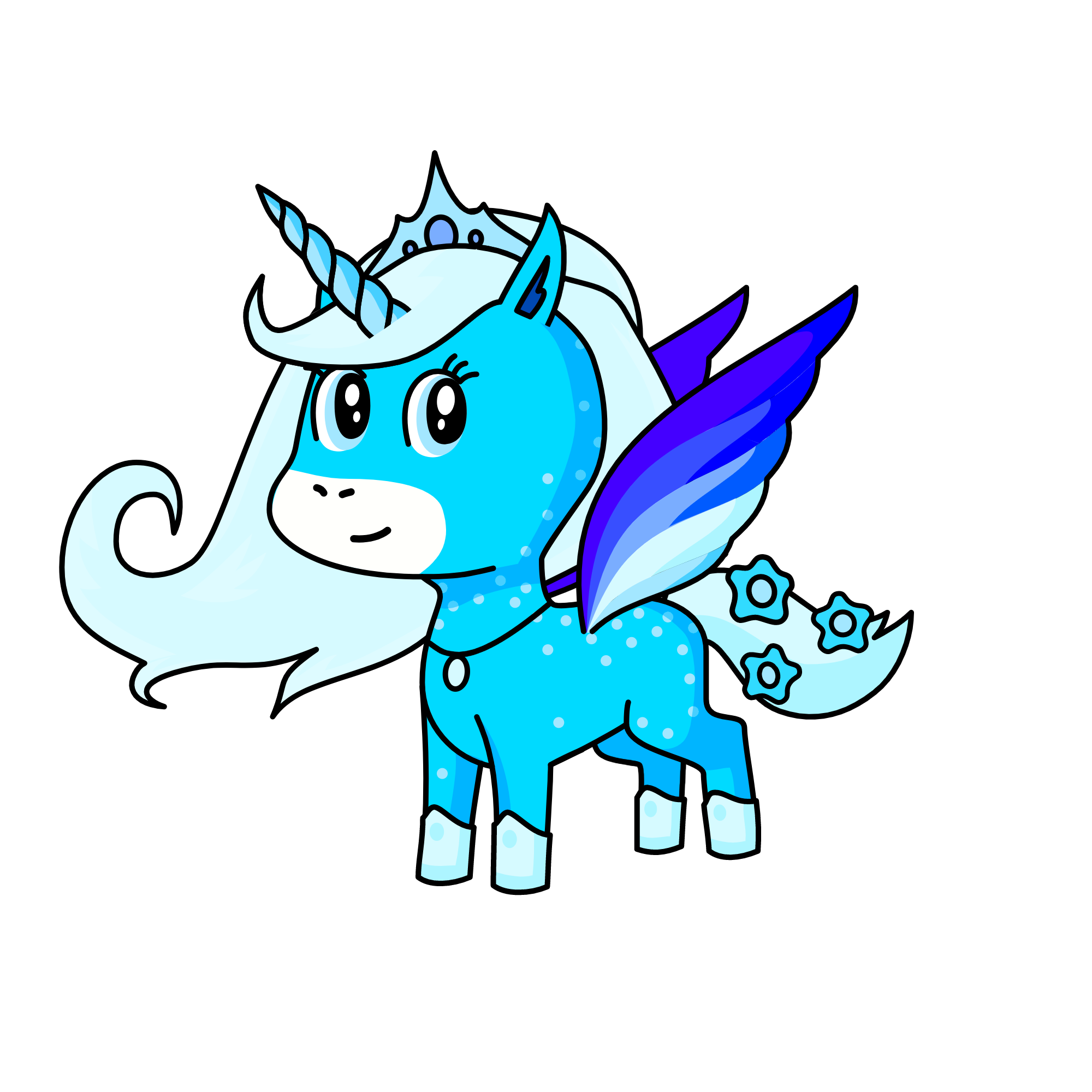 Princess Nightlight luna, the unicorn