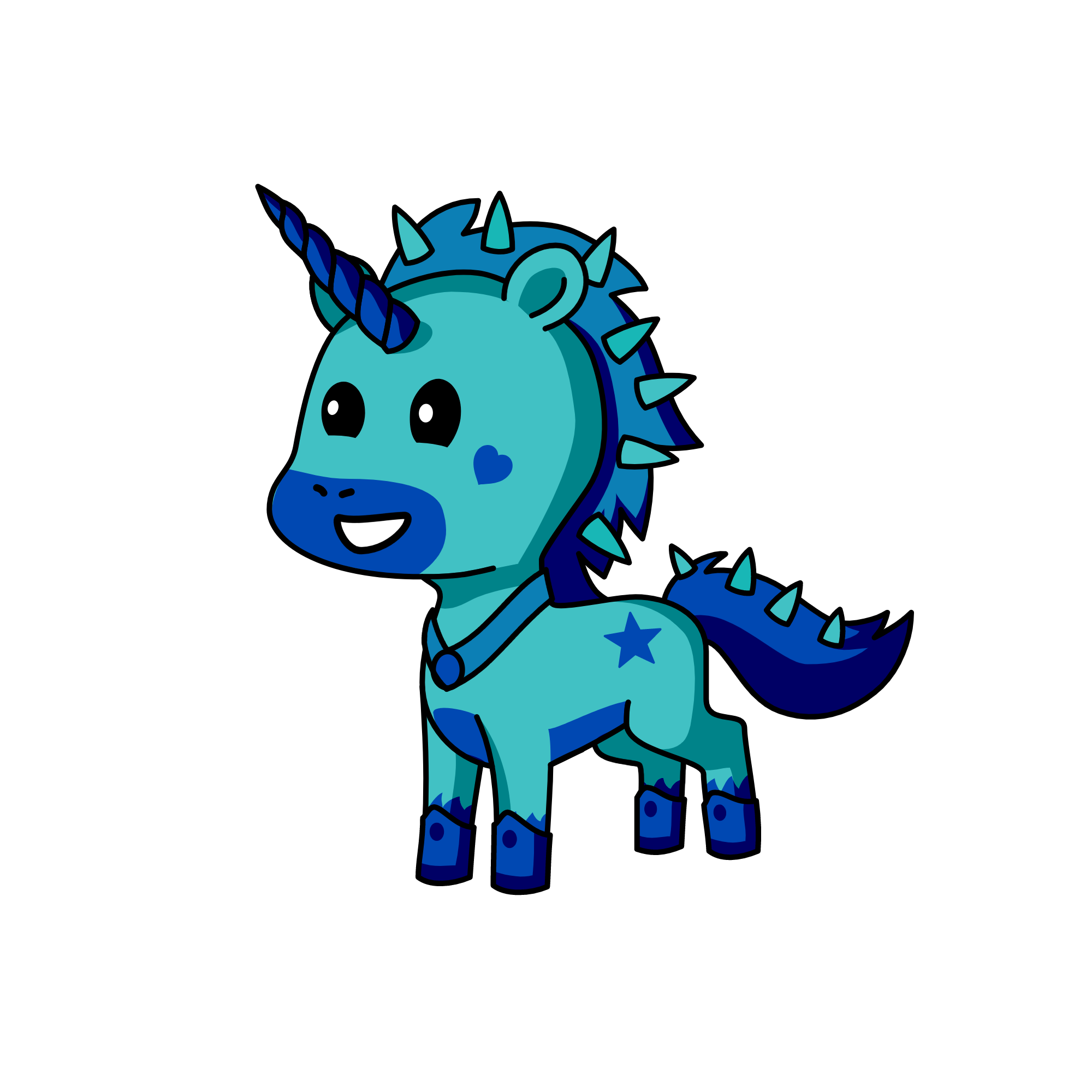Ice, the unicorn