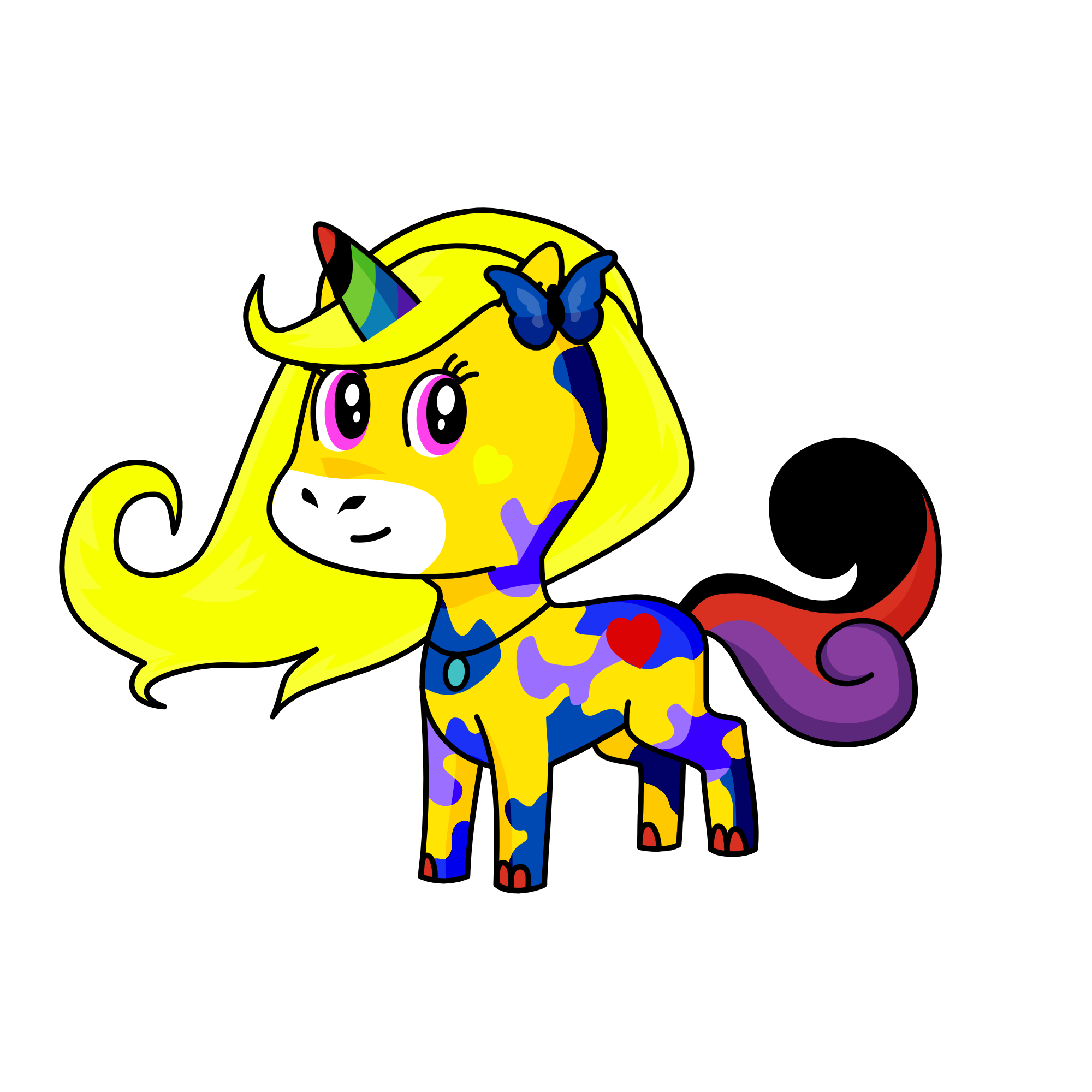 Angela, the unicorn