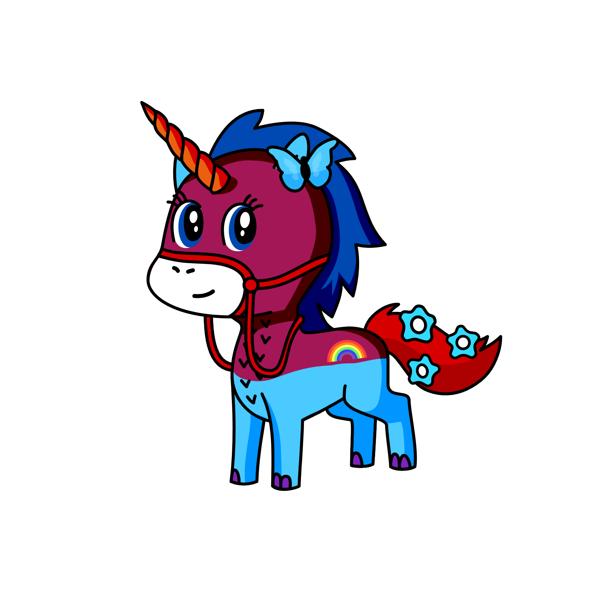 Snowy, the unicorn
