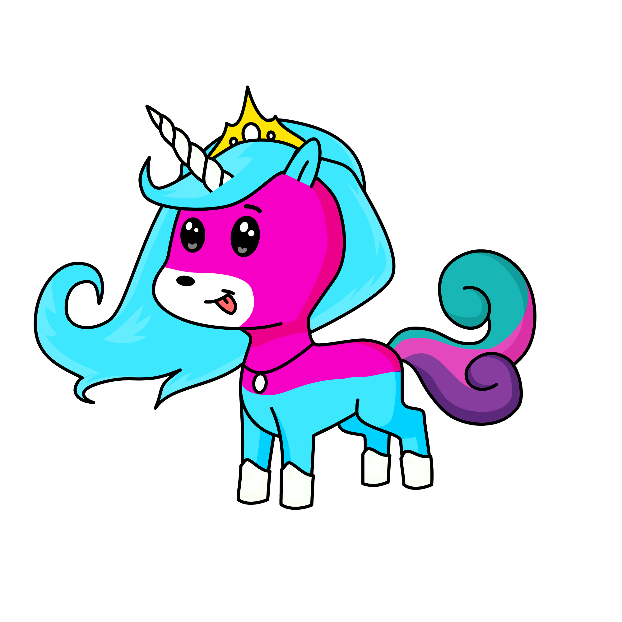 Sophia, the unicorn
