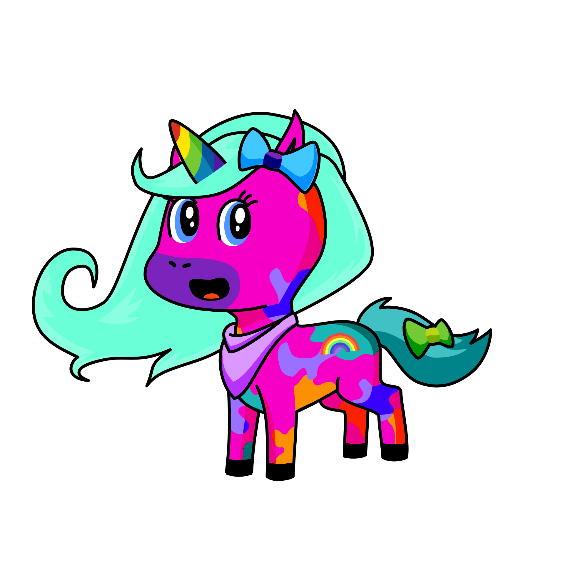 Skye, the unicorn