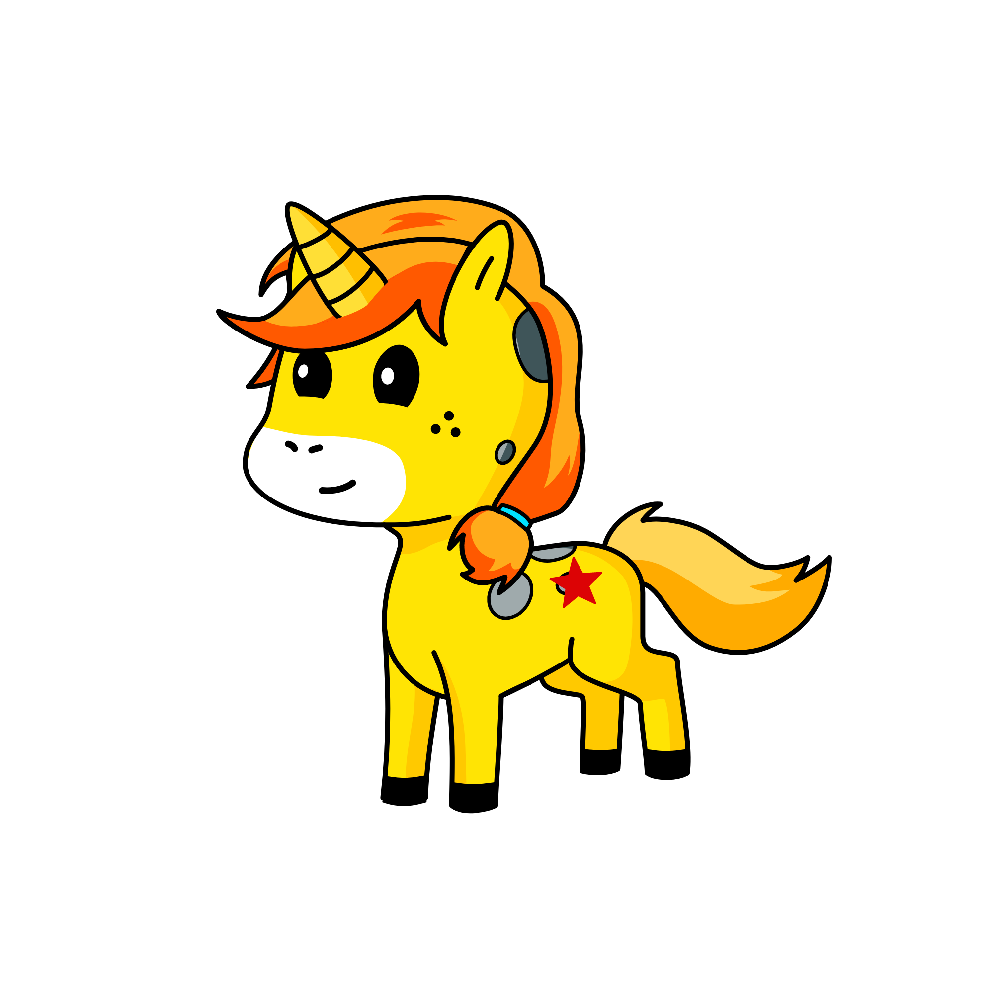 sunny, the unicorn