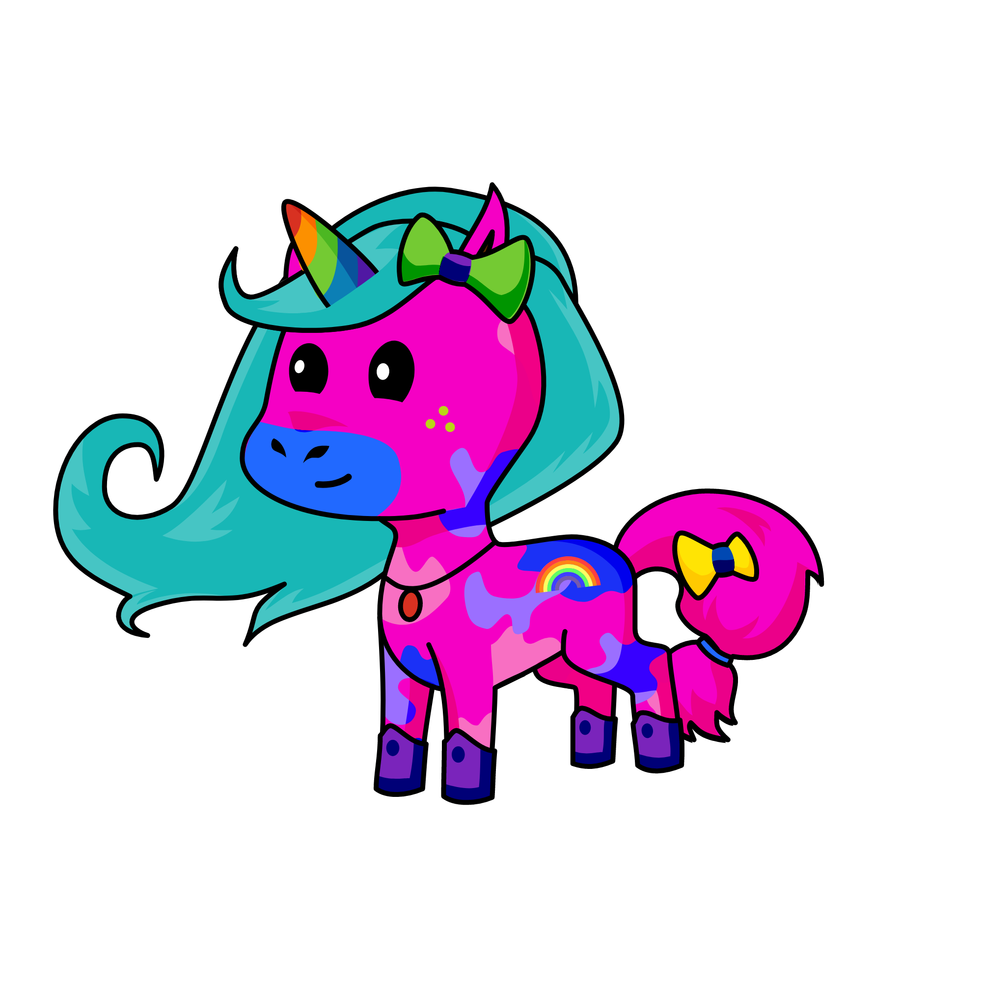 Beauty, the unicorn