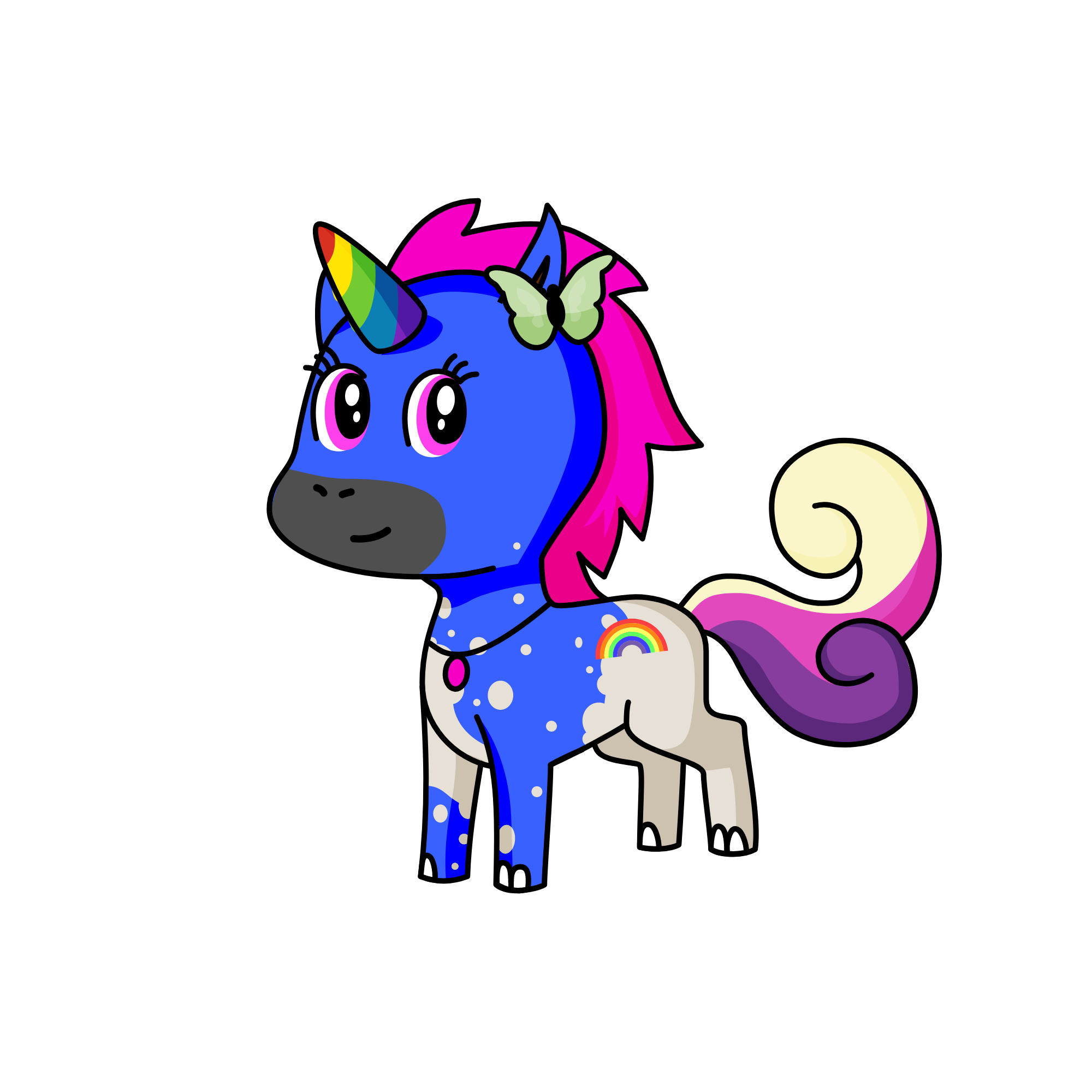 Shine, the unicorn