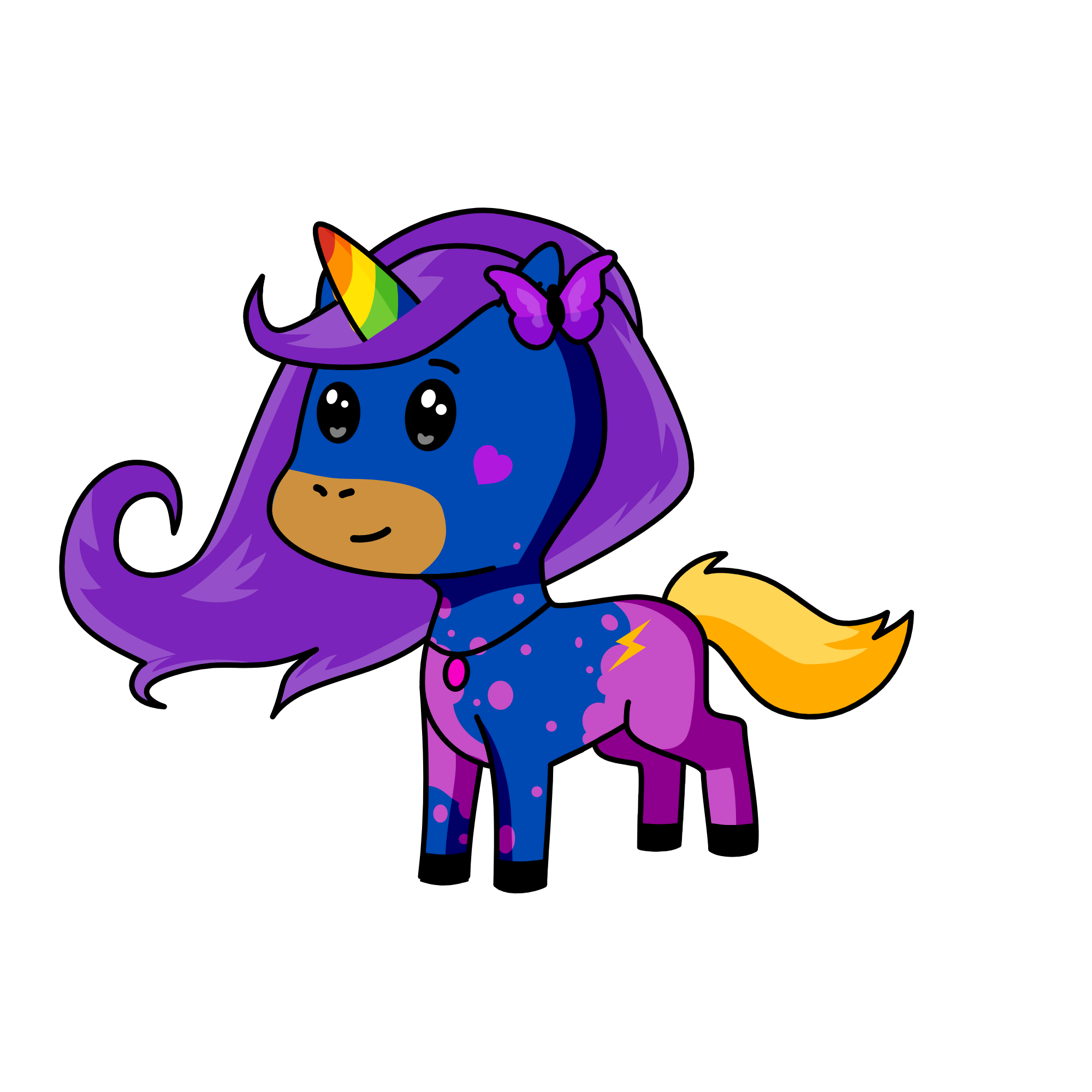 magic, the unicorn