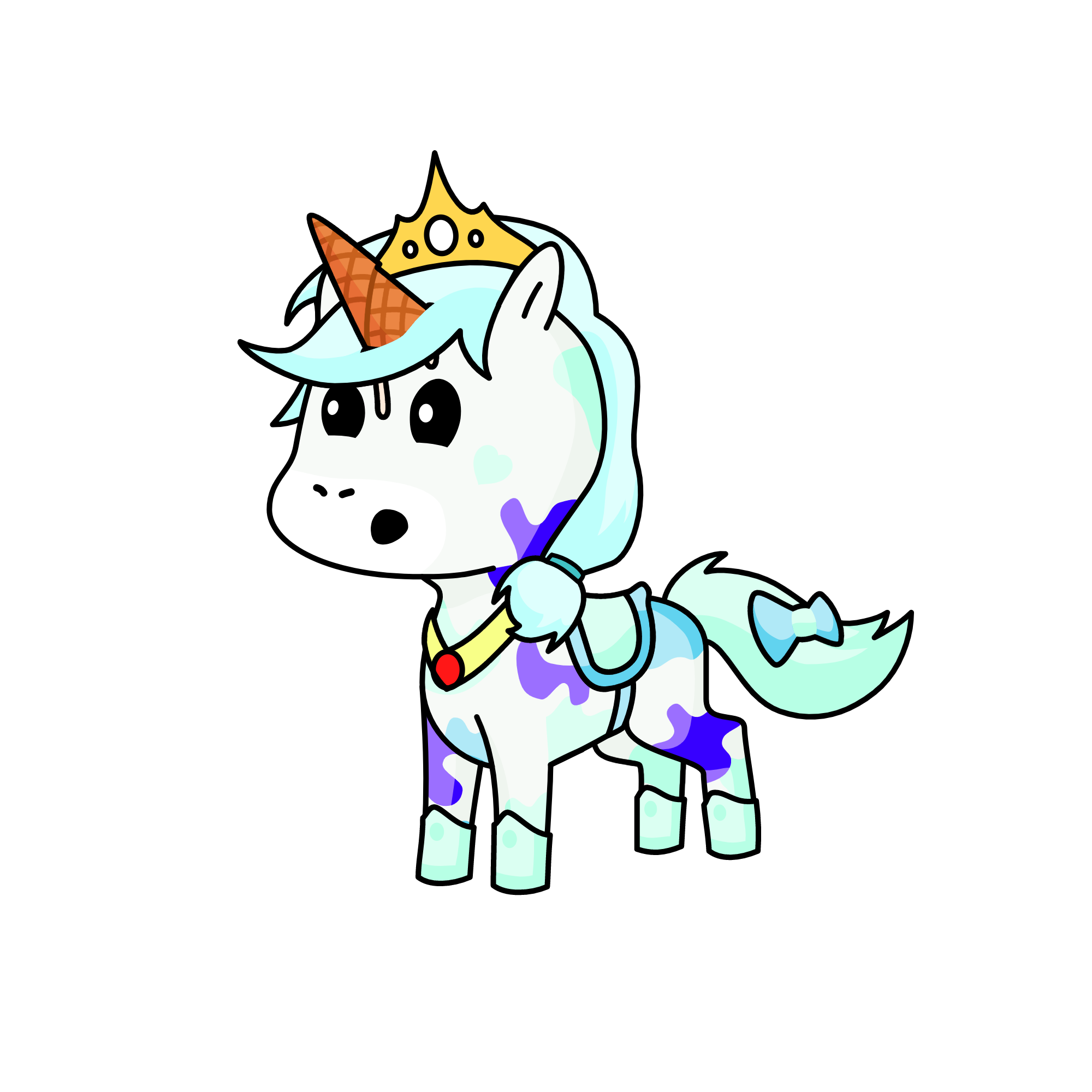 snow, the unicorn