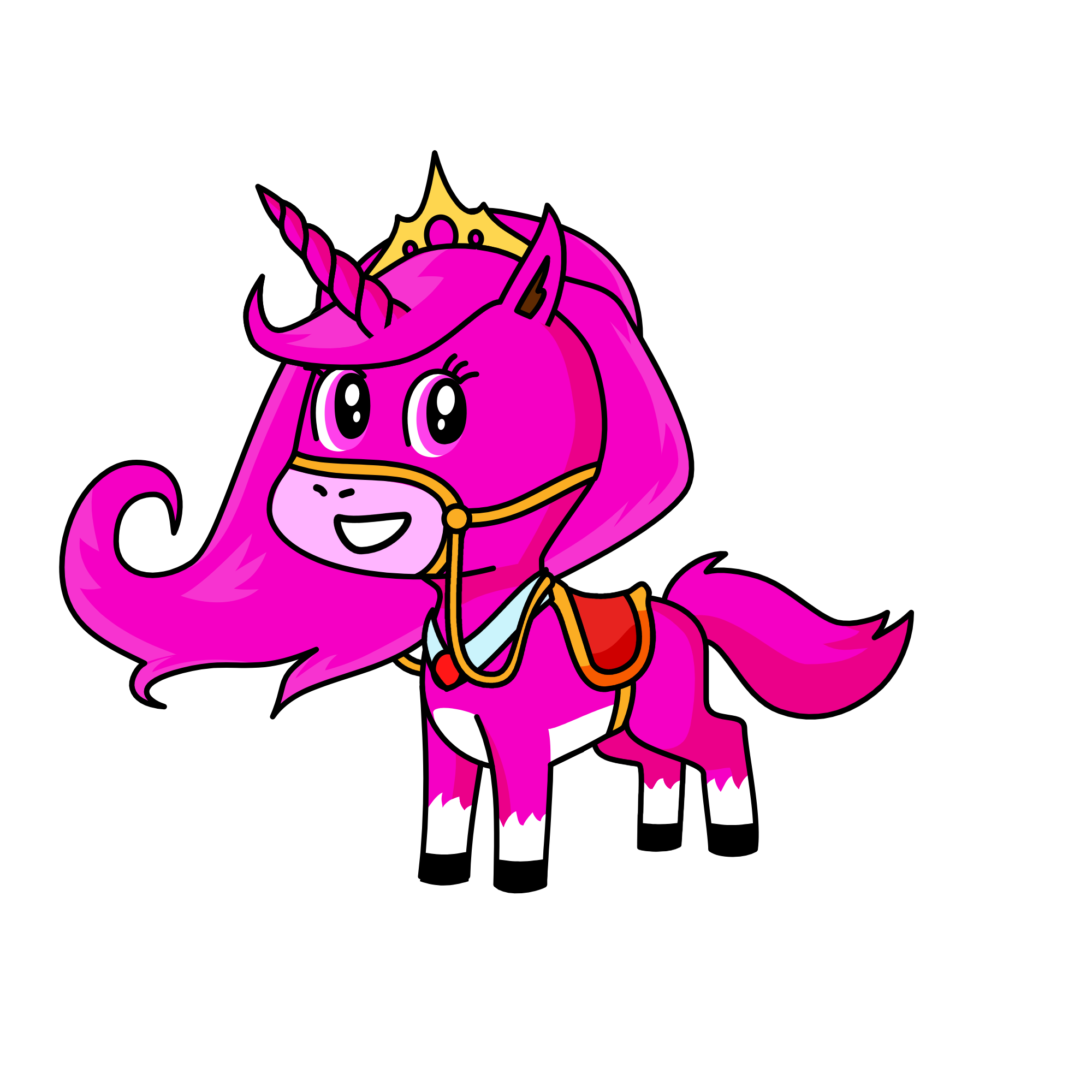 Spring, the unicorn
