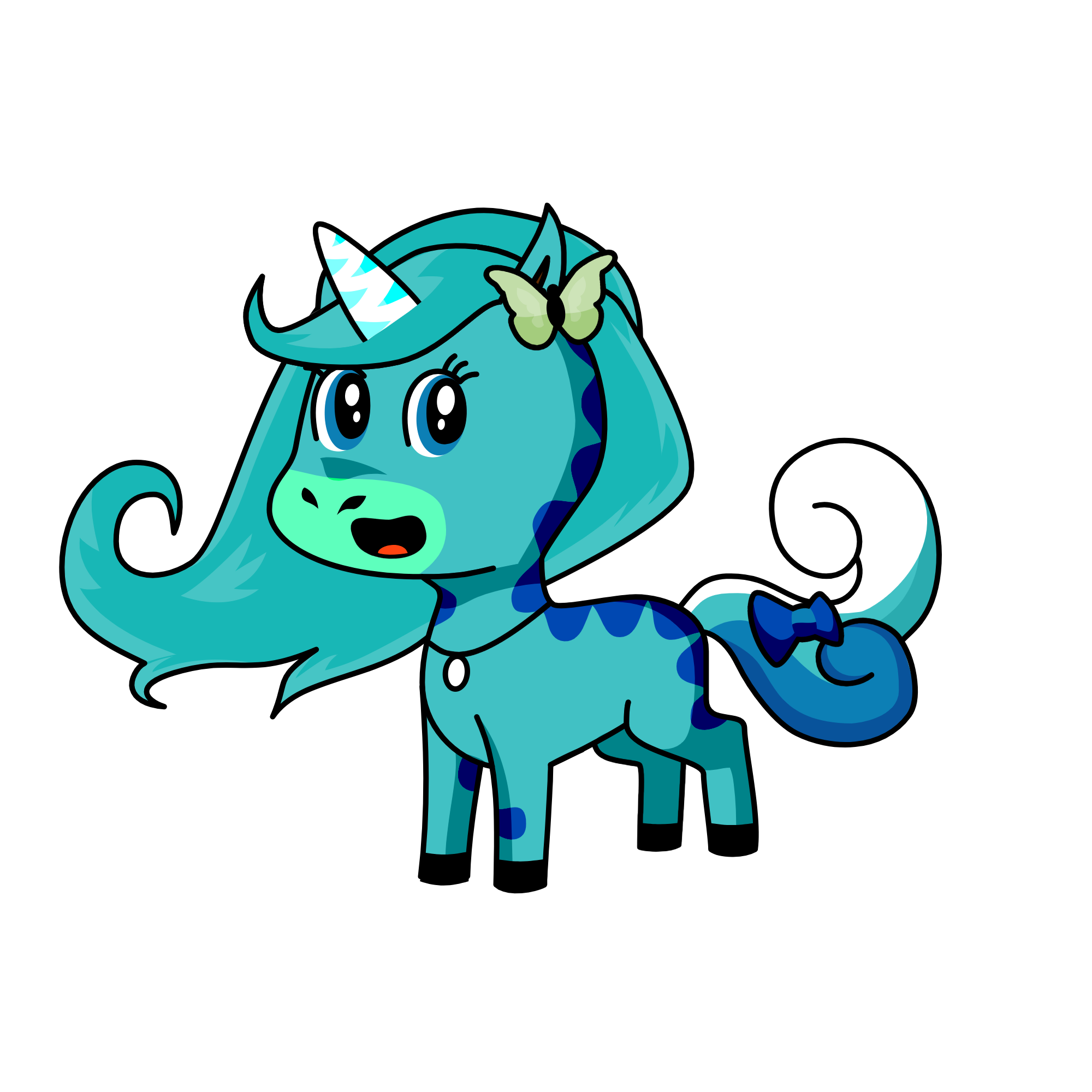 snowwy, the unicorn