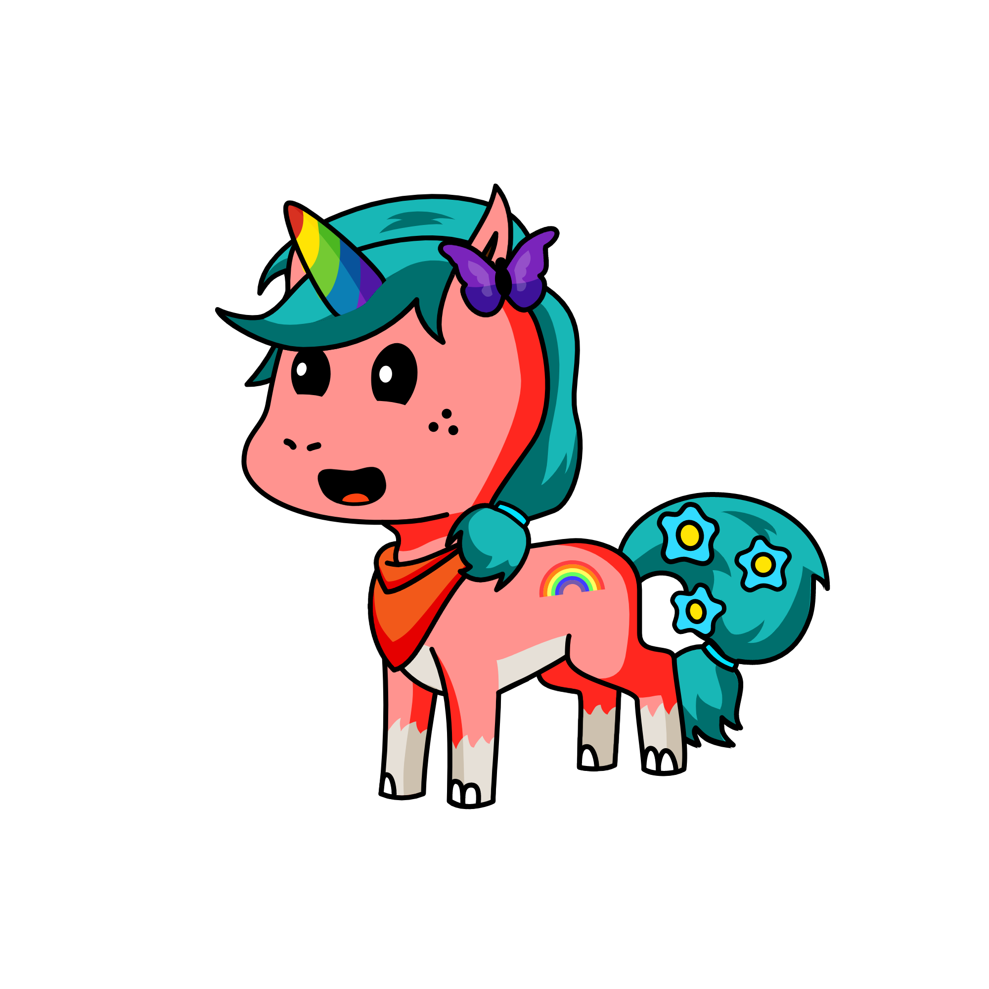 Jackie, the unicorn