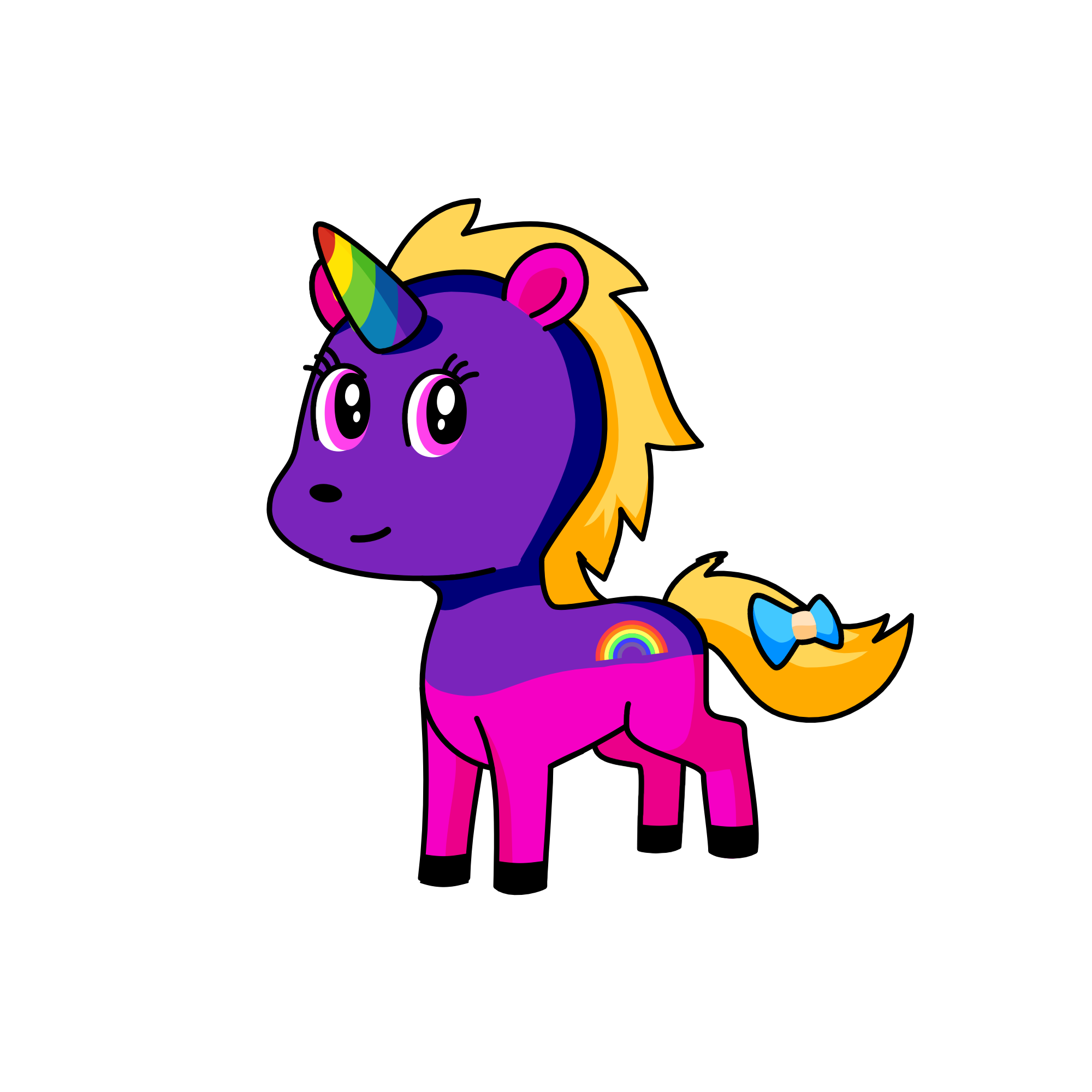 Unicorn 🦄 form. Aadhya , the unicorn