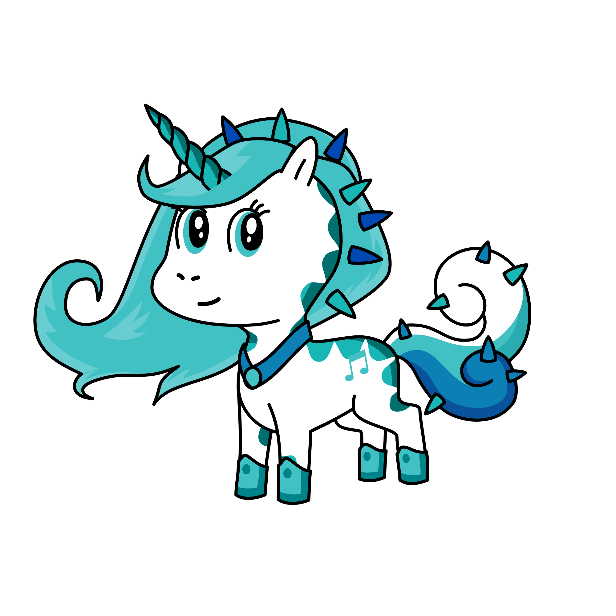 Neptuna, the unicorn