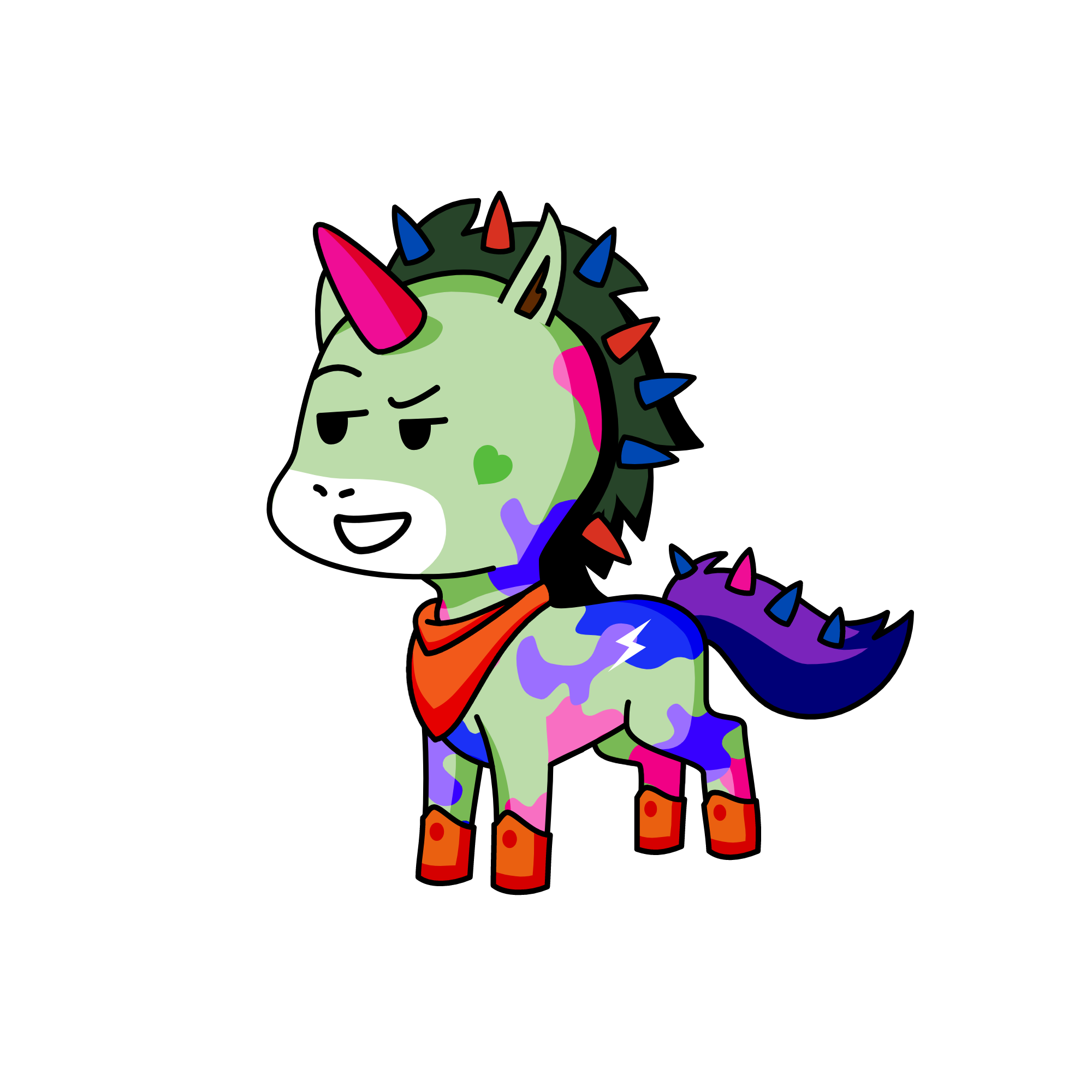 ganshta!, the unicorn