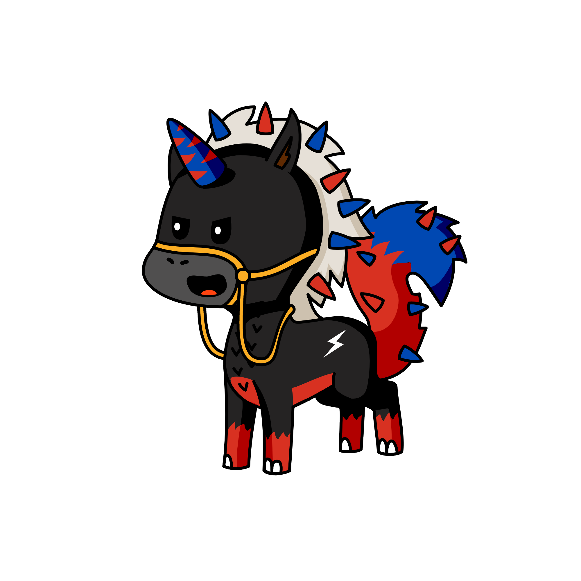 Demonee, the unicorn